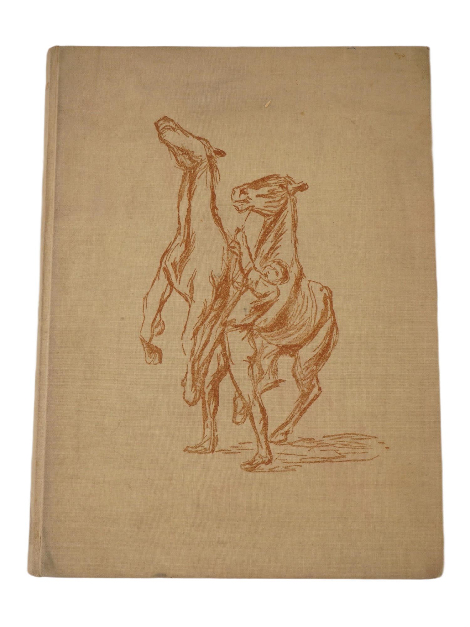 ANTIQUE GERMAN MAX LIEBERMANN GRAPHIC WORKS BOOK PIC-