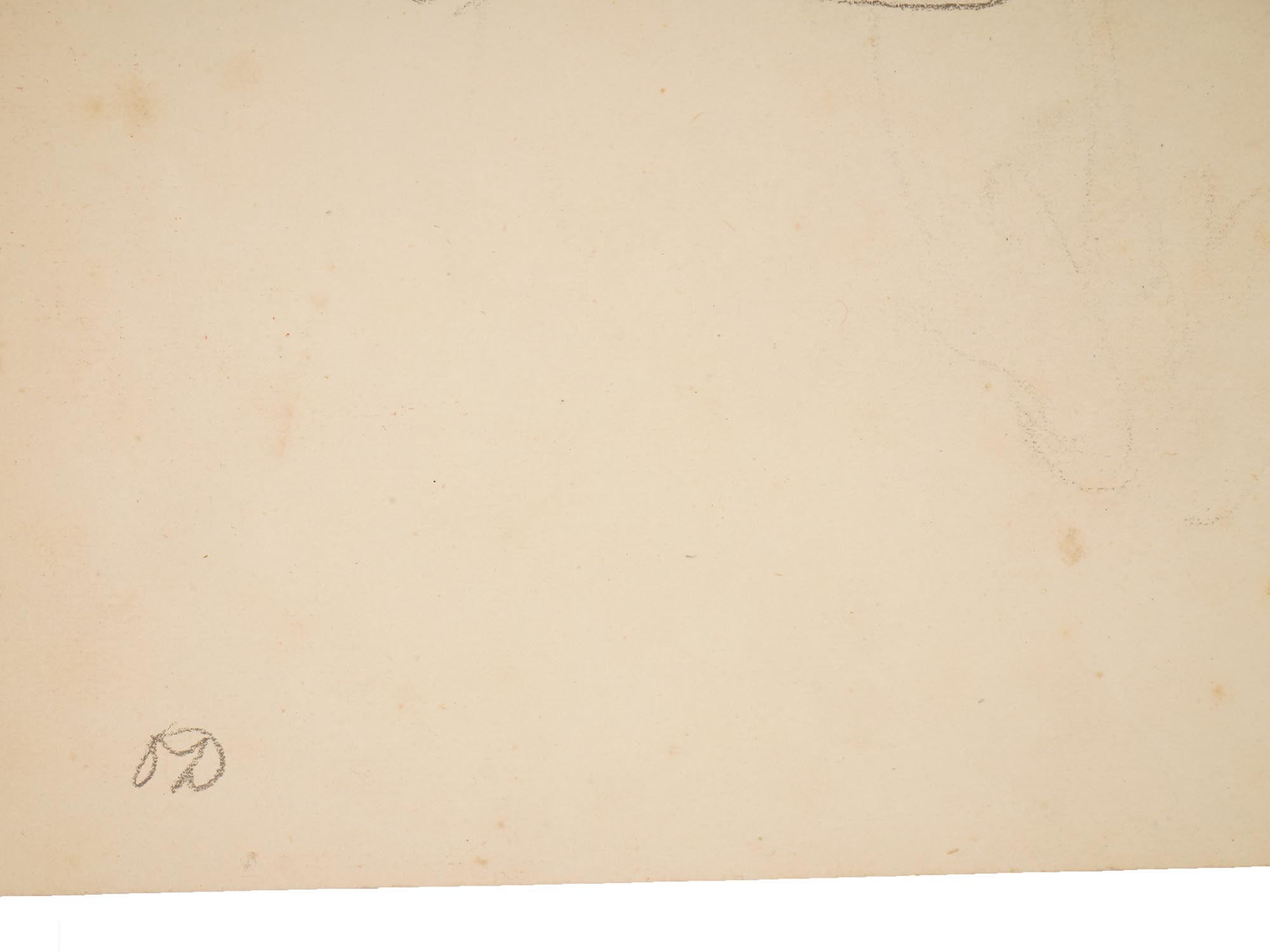 OLGA DEINEKO RUSSIAN PENCIL DRAWING MOTHER AND CHILD PIC-2