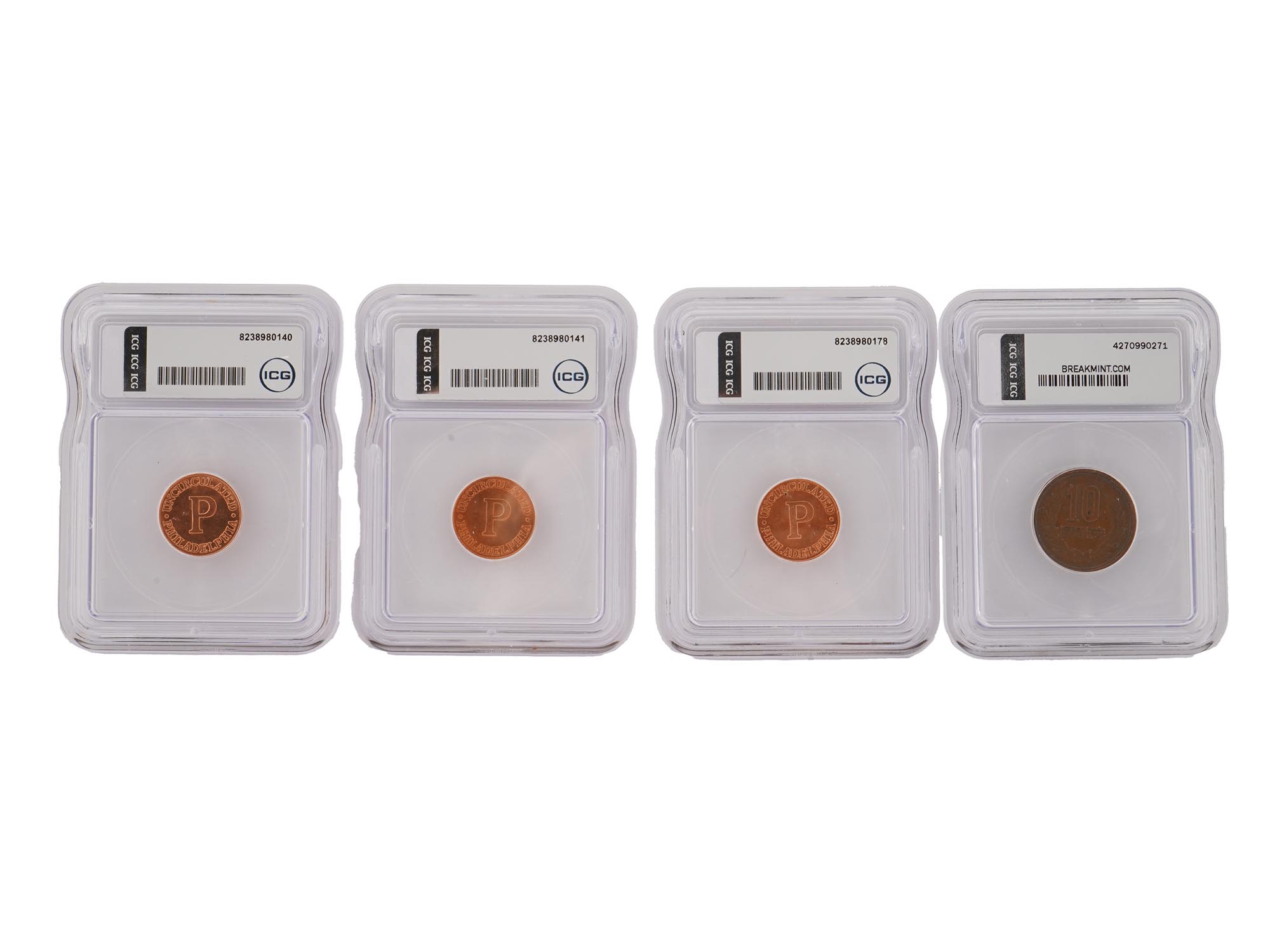 17 ANCIENT ANDTIQUE AND VINTAGE ICG GRADED COINS PIC-9