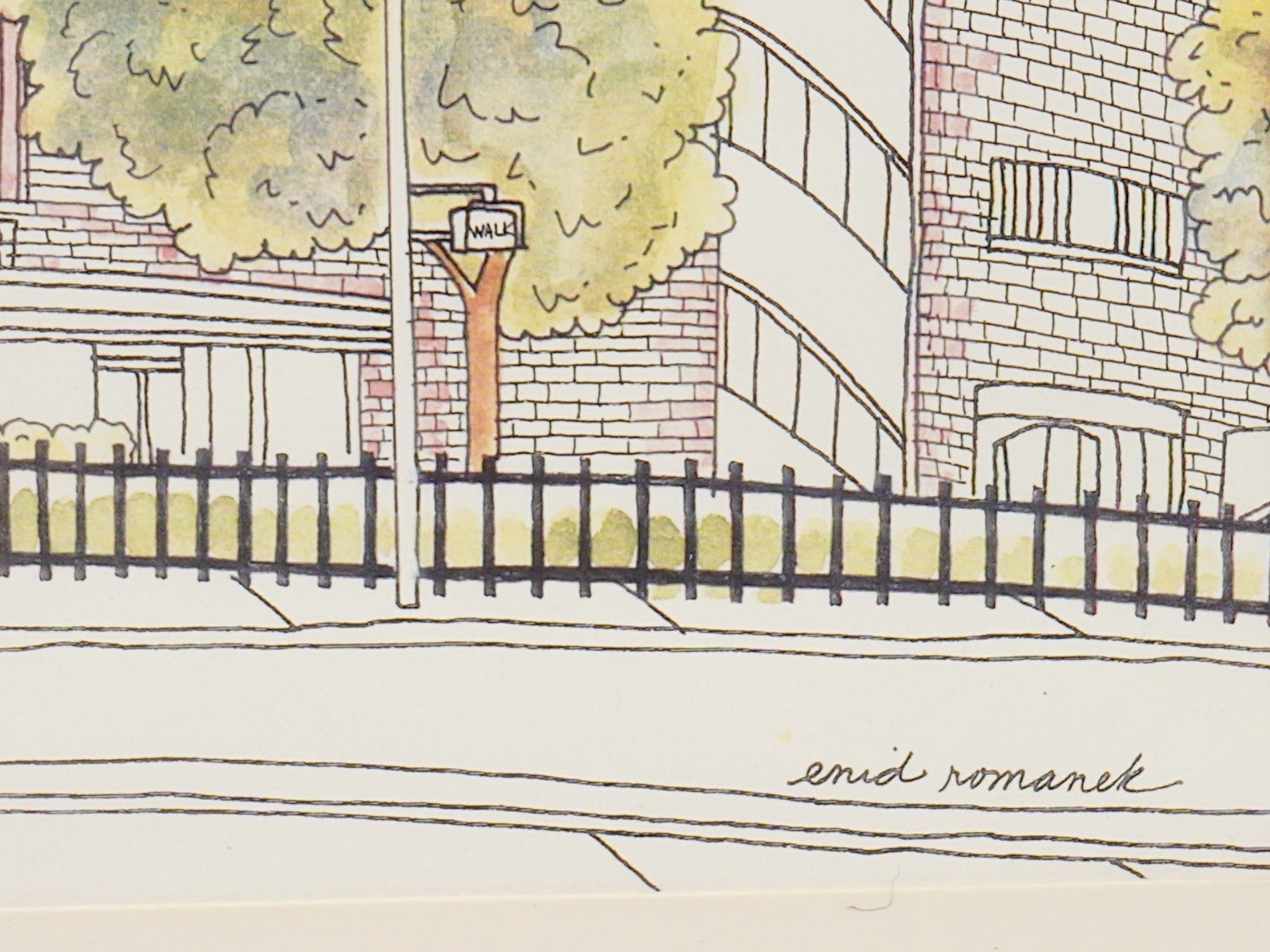 BALTIMORES MEMORIAL STADIUM PRINT BY ENID ROMANEK PIC-3