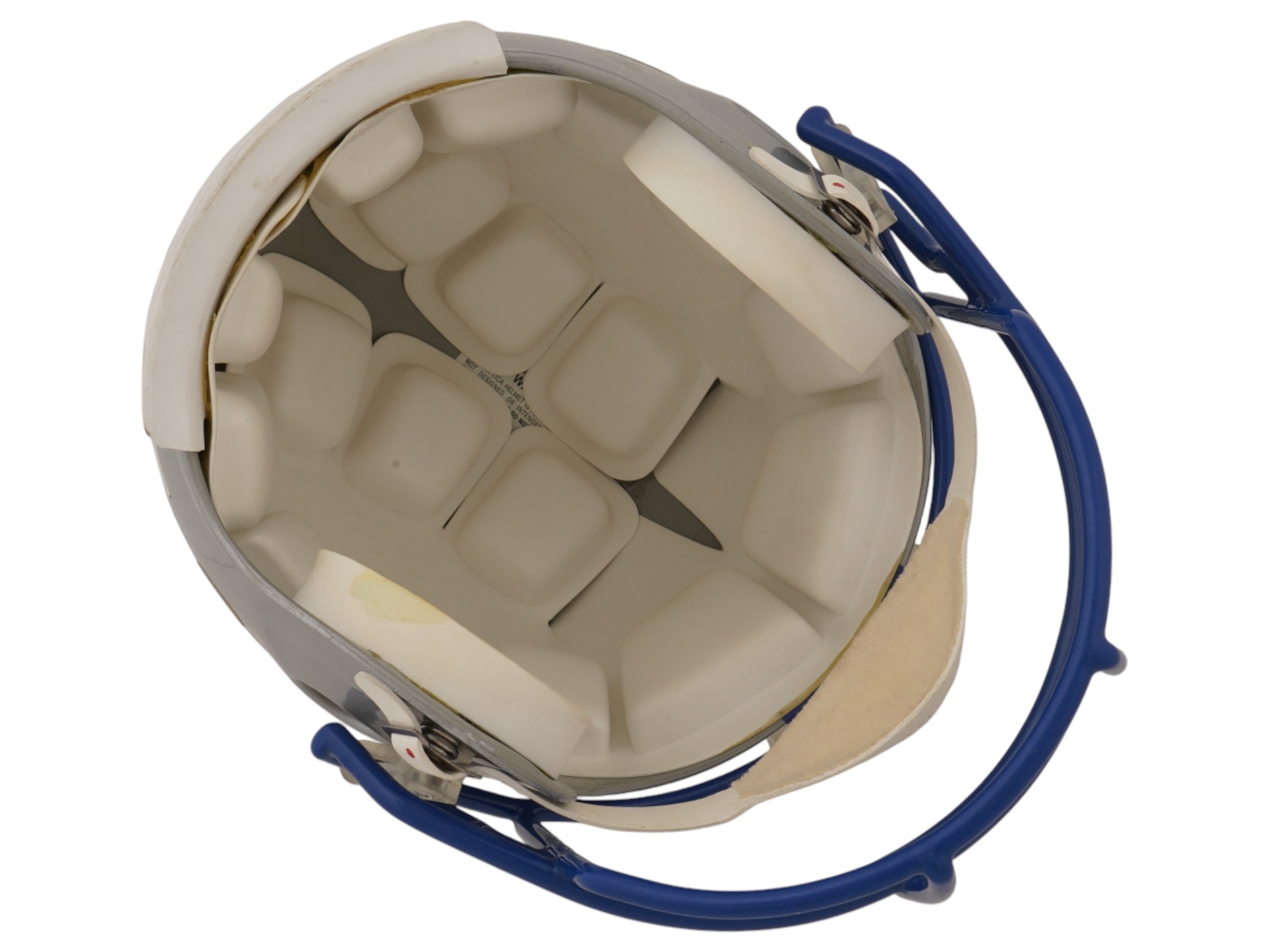 BARRY SANDERS SIGNED DETROIT LIONS RIDDELL HELMET JSA AUTH PIC-5