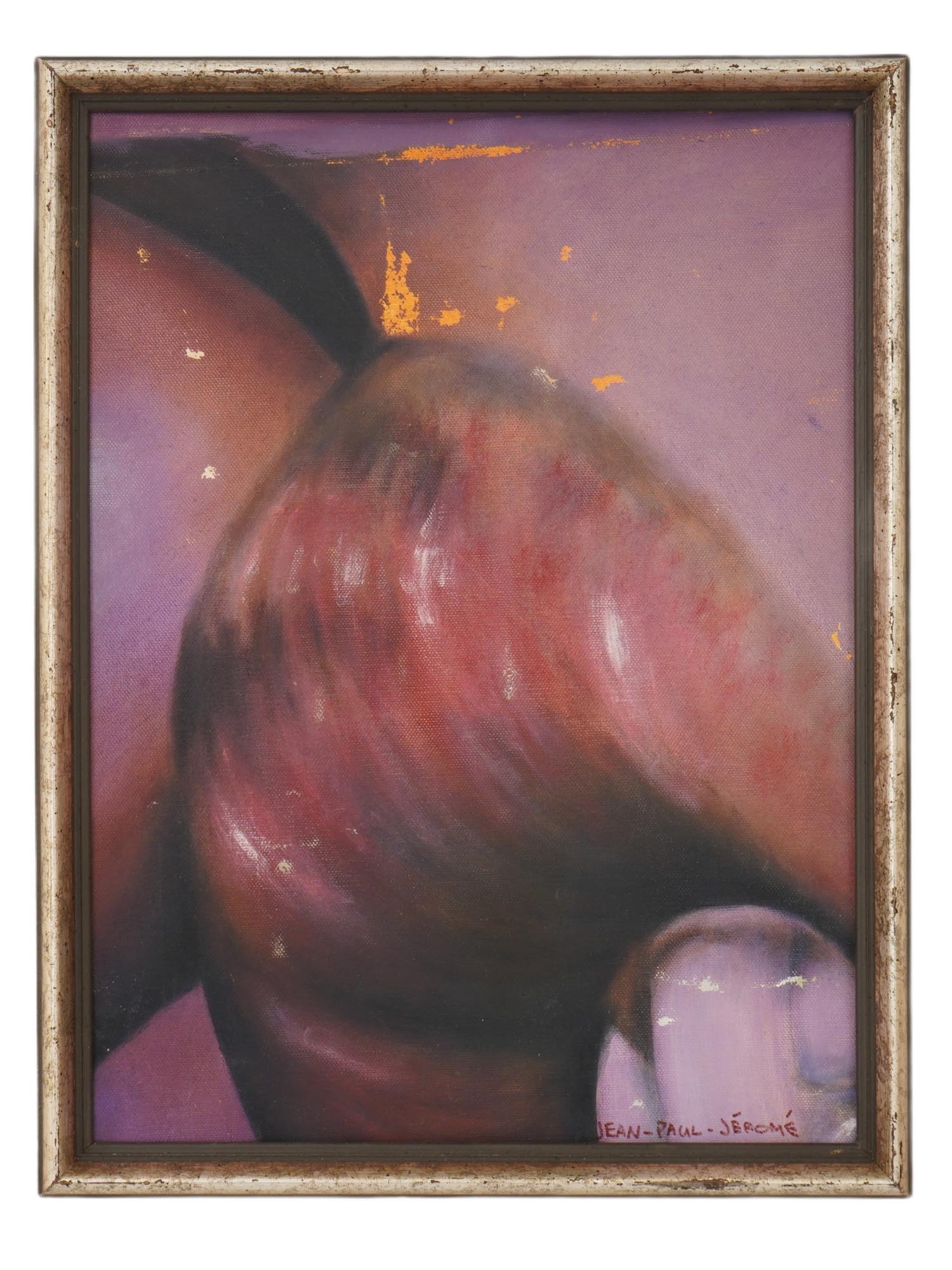 OIL PAINTING ON CANVAS SIGNED PIC-