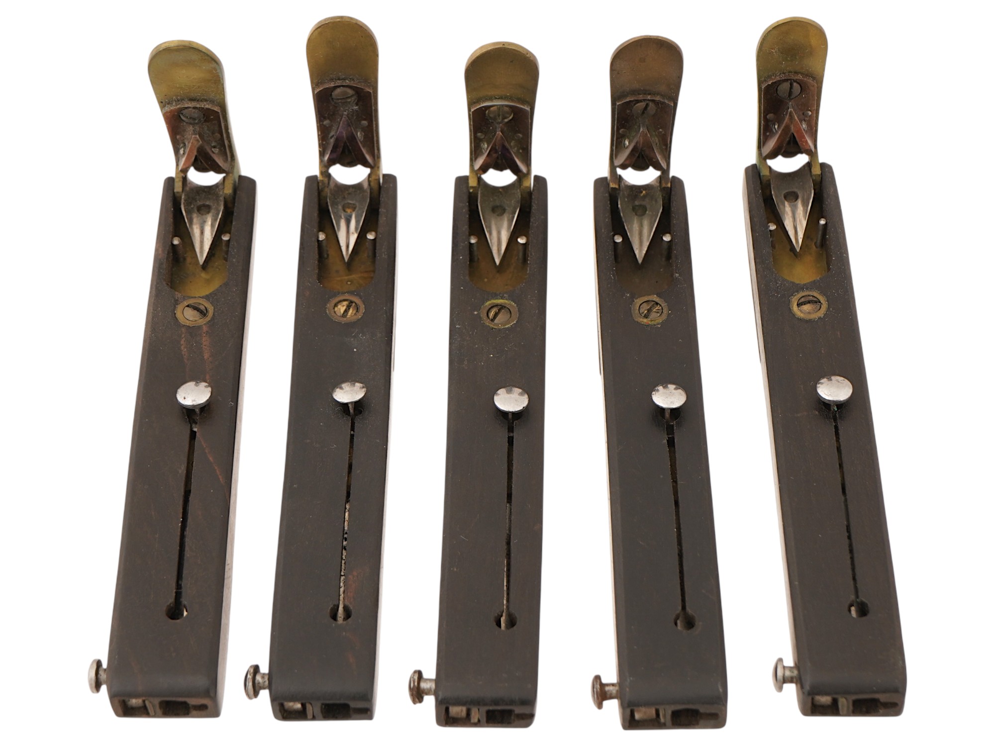 JOSEPH RODGERS AND SONS ANTIQUE MECHANICAL QUILL CUTTERS PIC-2