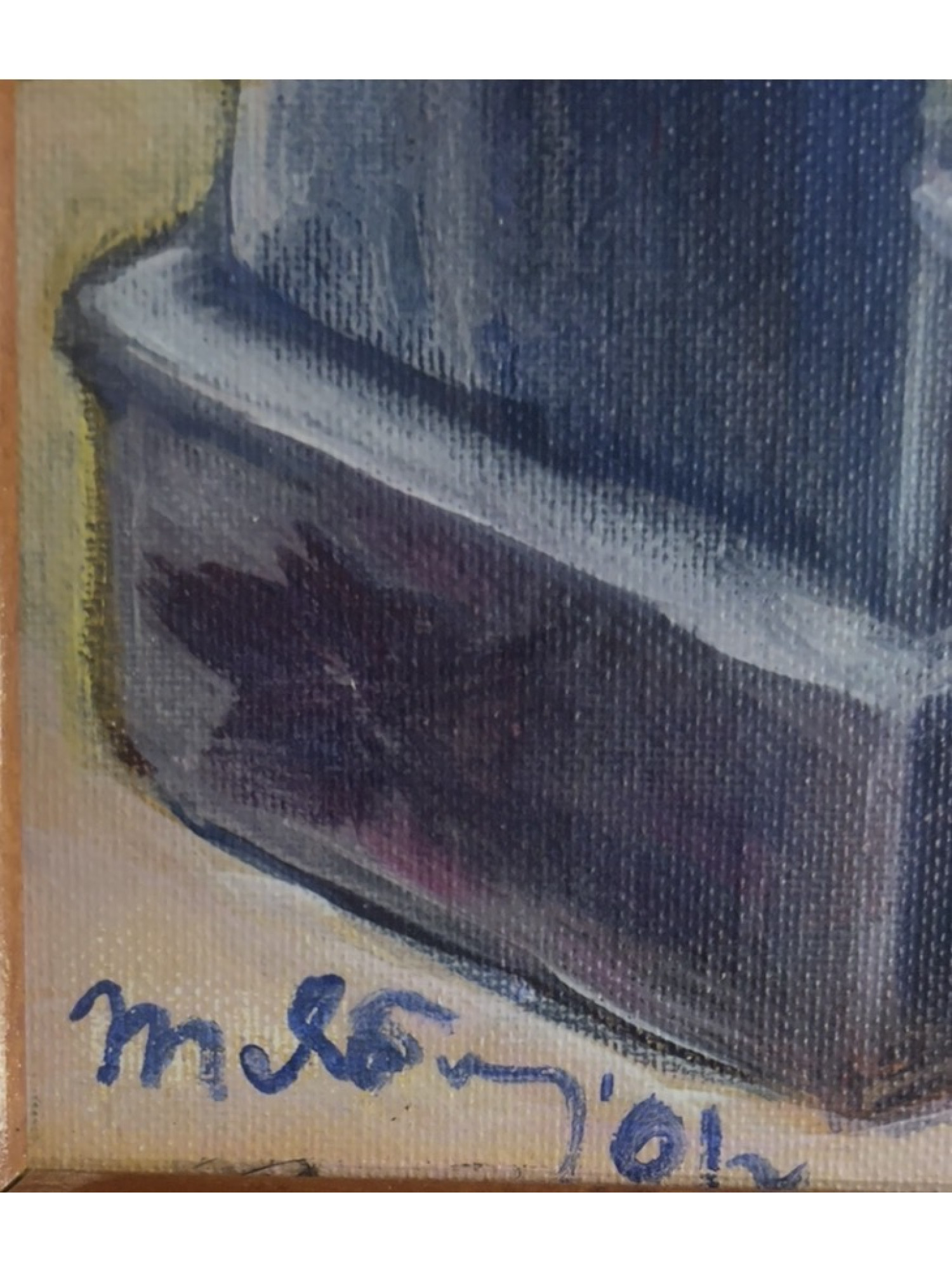 ATTR TO TATYANA YABLONSKAYA STILL LIFE PAINTING 2001 PIC-3