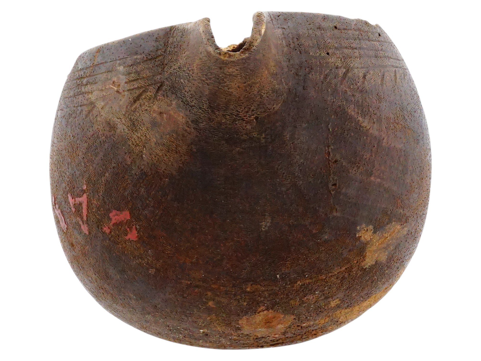 AFRICAN HAND CARVED WOODEN PITCHER PIC-5