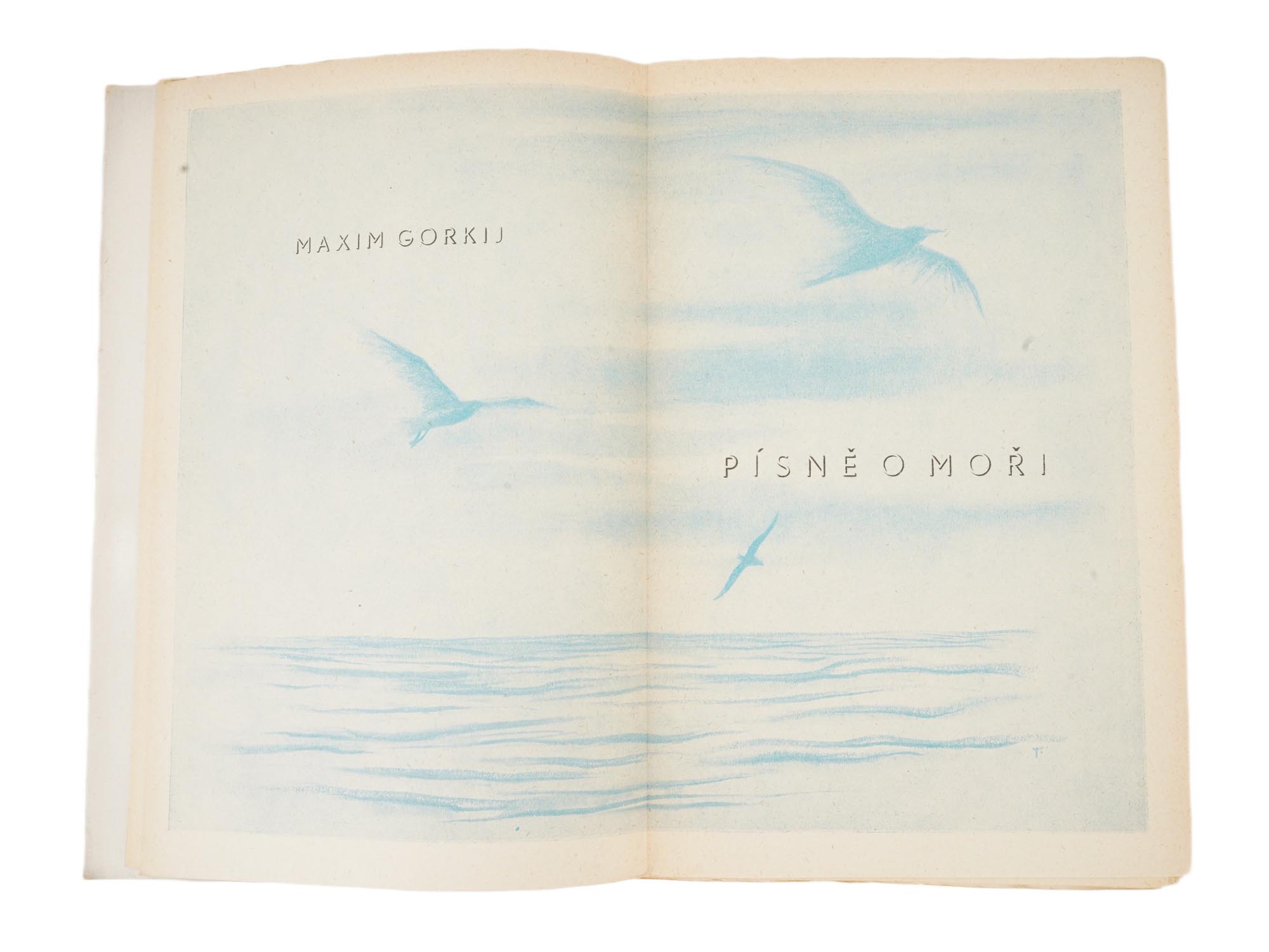 CZECH BOOK BY RUSSIAN SOVIET WRITER MAXIM GORKY PIC-2