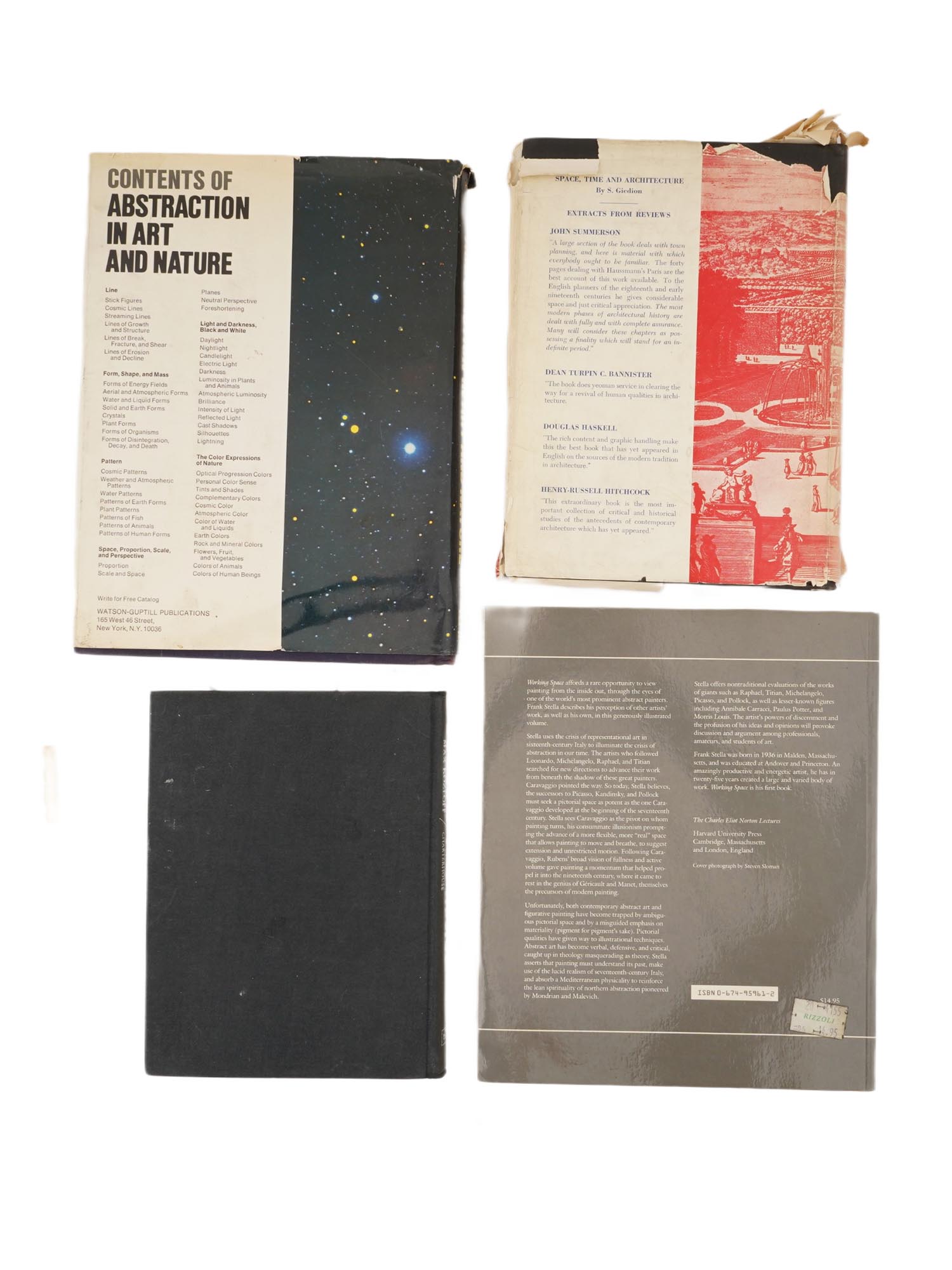 VINTAGE BOOKS ON MODERN ART AND ARCHITECTURAL THEORY PIC-1