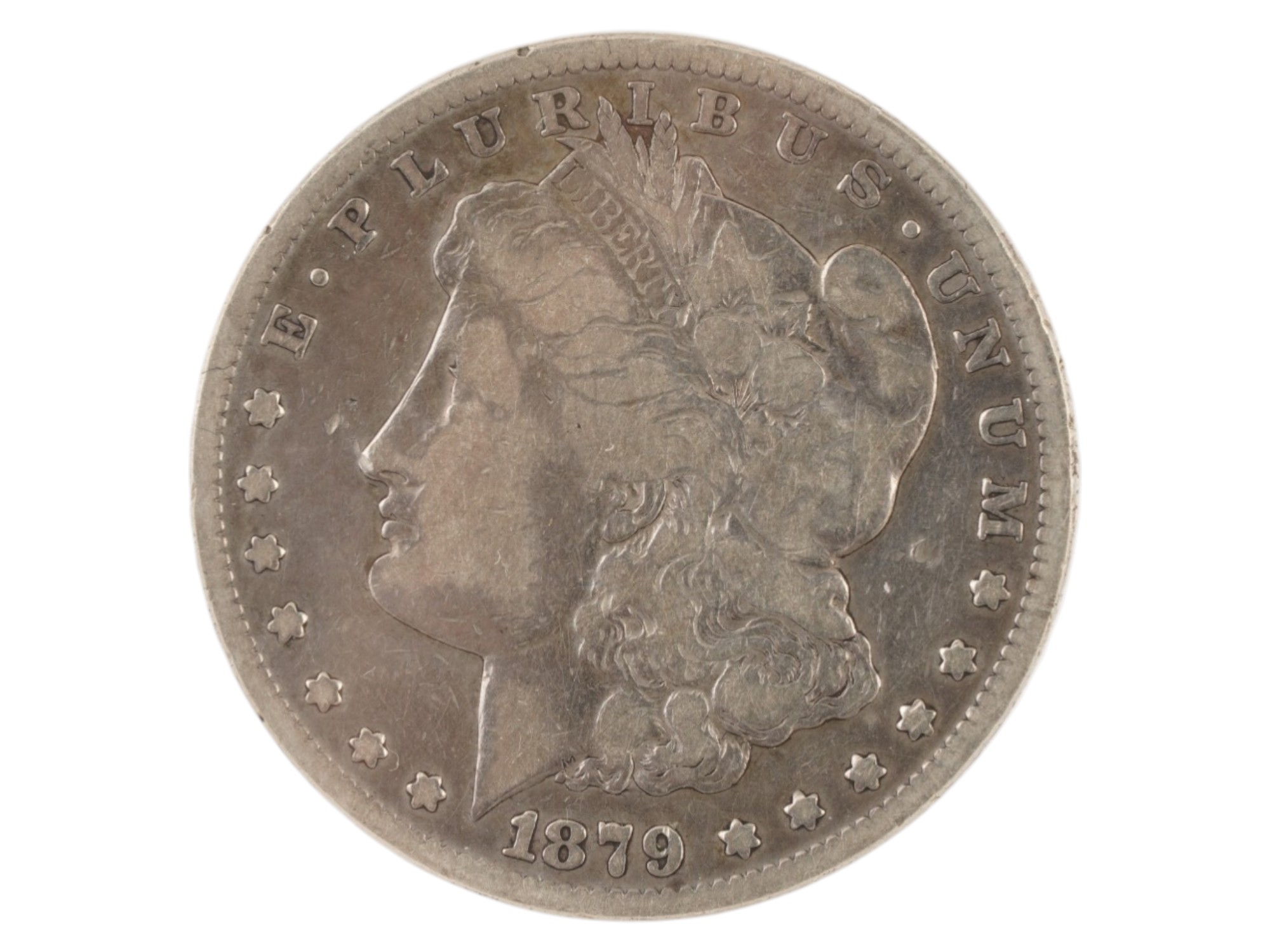 1879 S MORGAN SILVER DOLLAR COIN TONER PIC-2