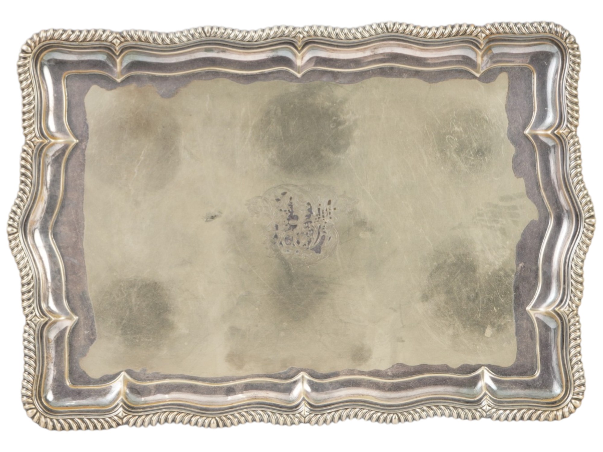 VINTAGE AMERICAN TIFFANY AND CO SILVER PLATED TRAY PIC-