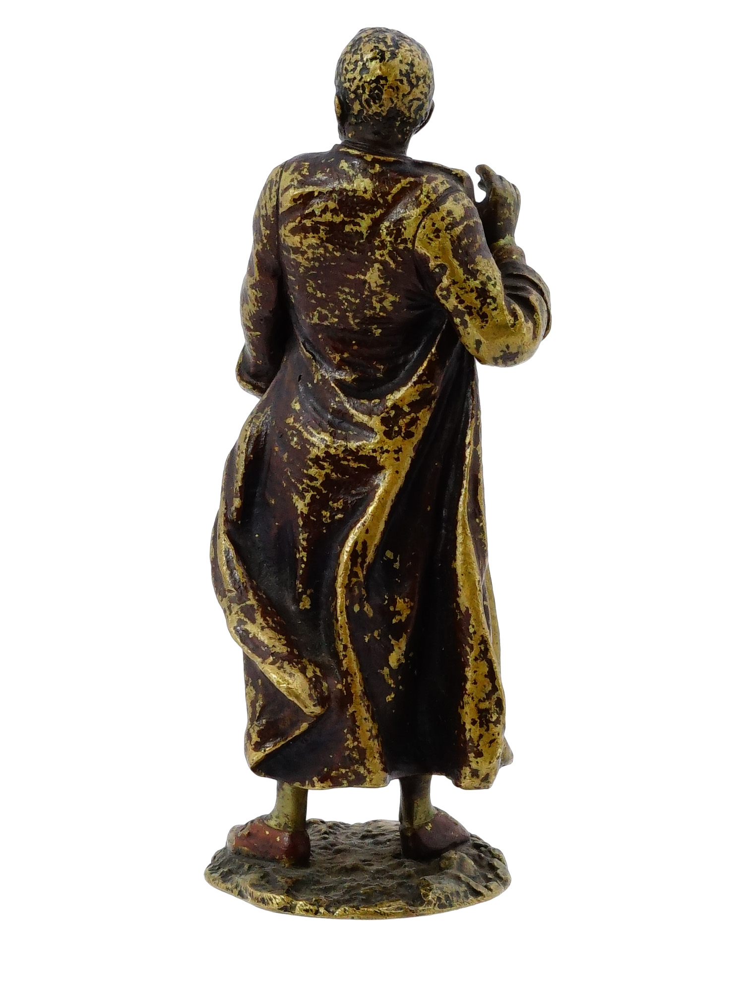 ANTIQUE VIENNA ORIENTAL COLD PAINTED BRONZE SCULPTURE PIC-3