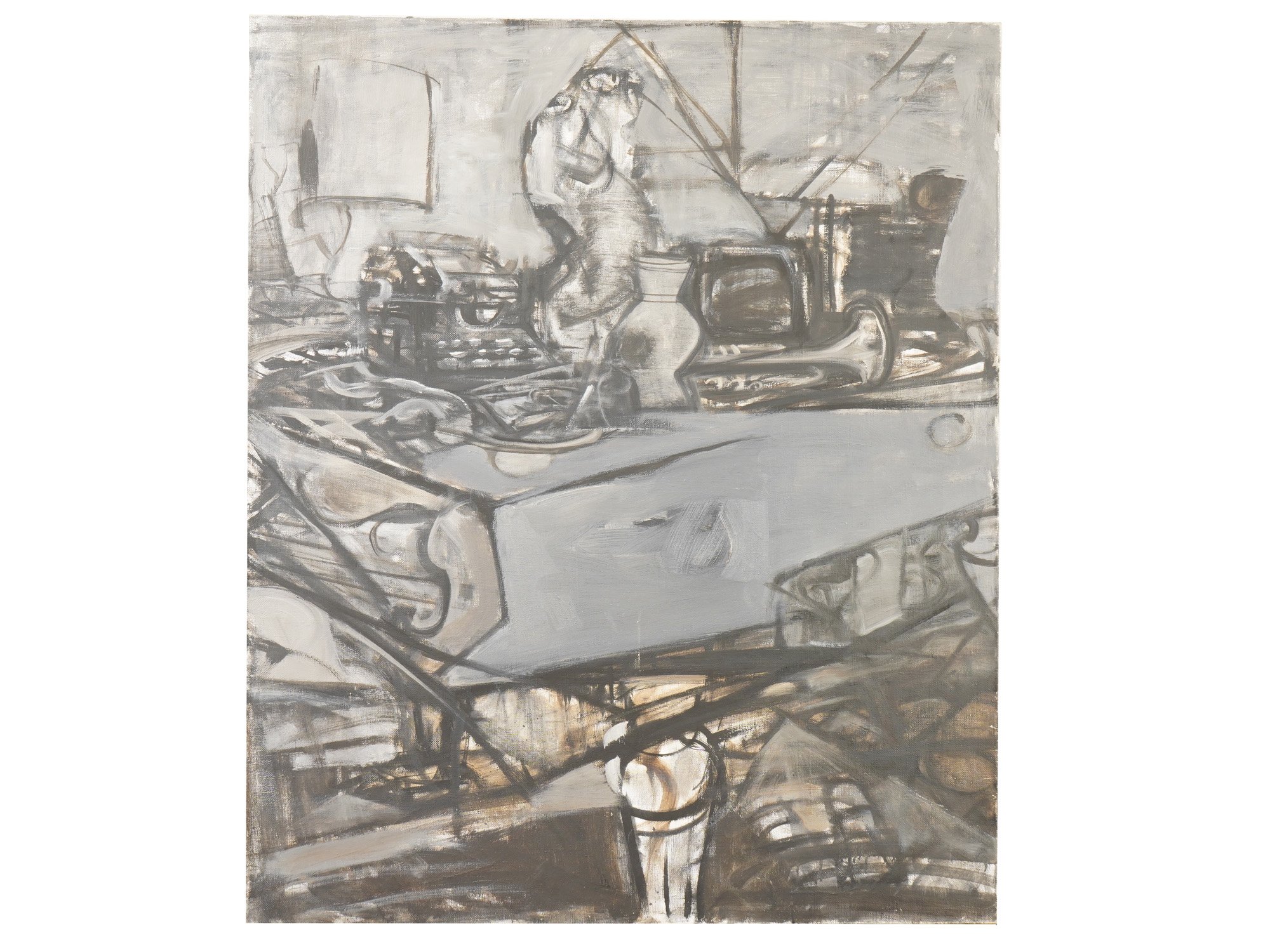 ATTR TO IVARS HEINRIHSONS LATVIAN OIL PAINTING PIC-