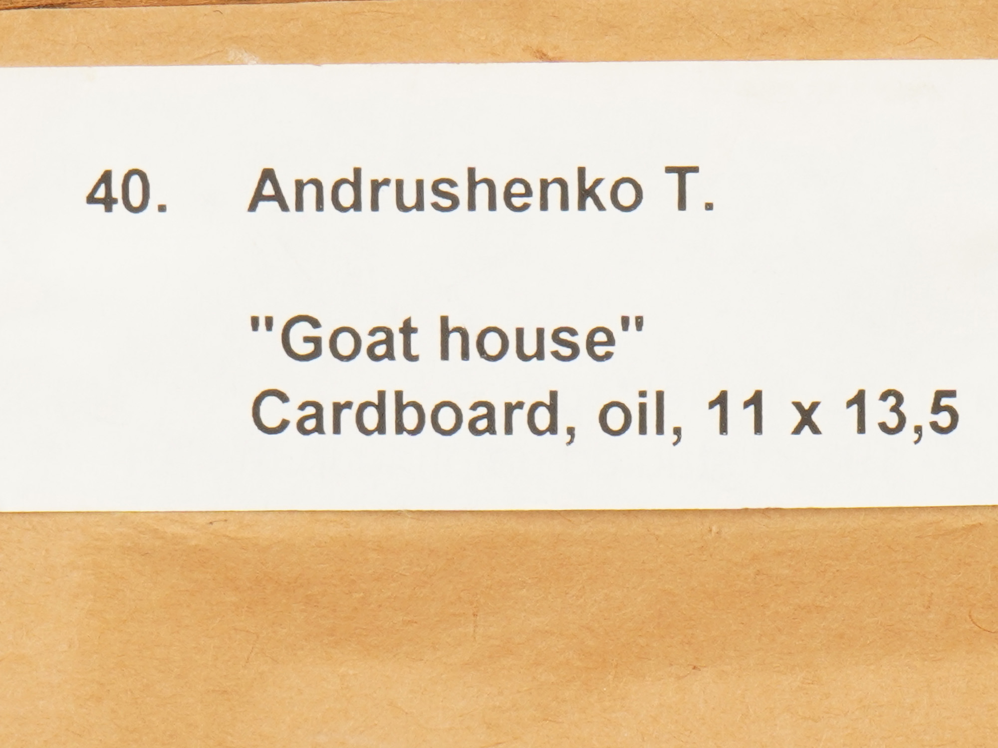 MID CENTURY RUSSIAN LANDSCAPE PAINTING BY ANDRUSHENKO PIC-4