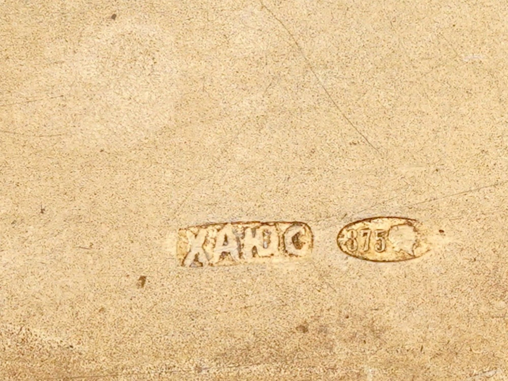 RUSSIAN SILVER ENGRAVED NIELLO CIGARETTE CASE PIC-5