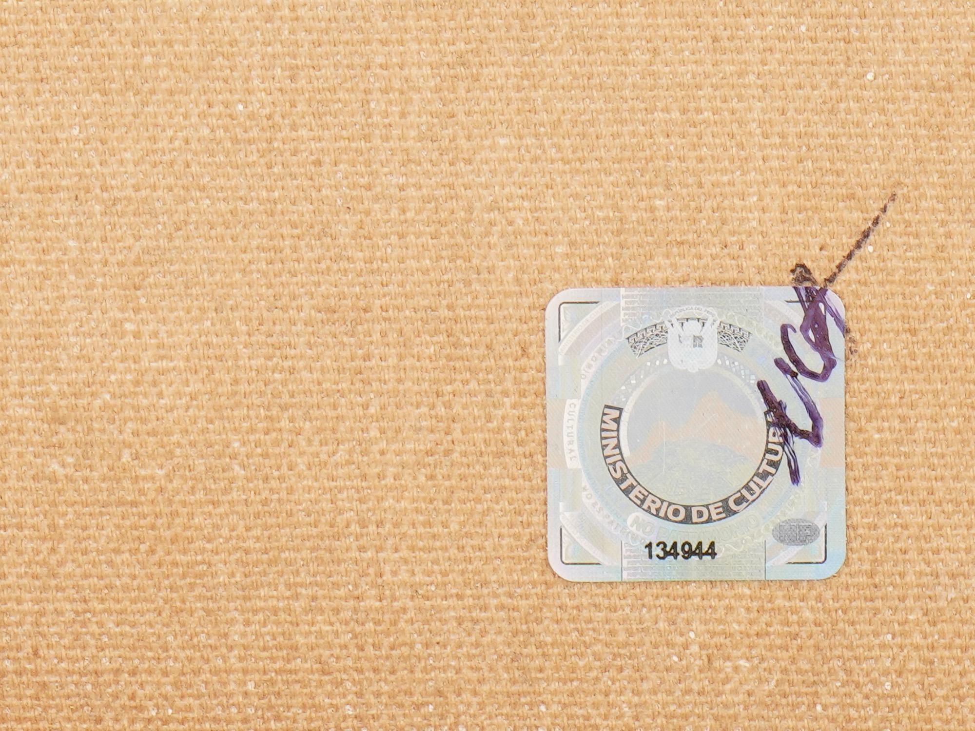 JEAN MICHEL BASQUIAT MANNER ACRYLIC PAINTING W COA PIC-6