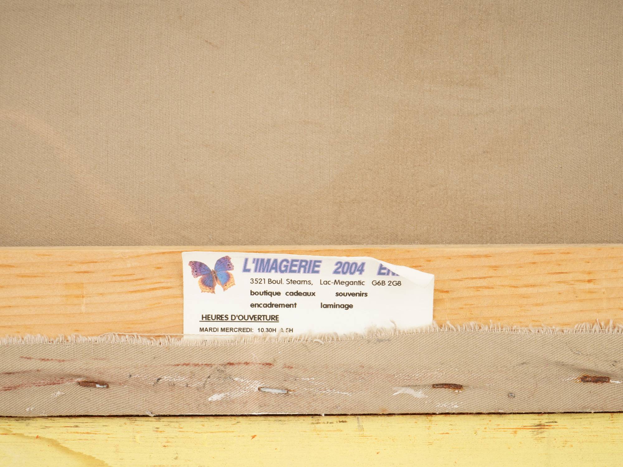 SIGNED GLUNIOS HAITIAN BEACH SCENE ACRYLIC PAINTING PIC-4