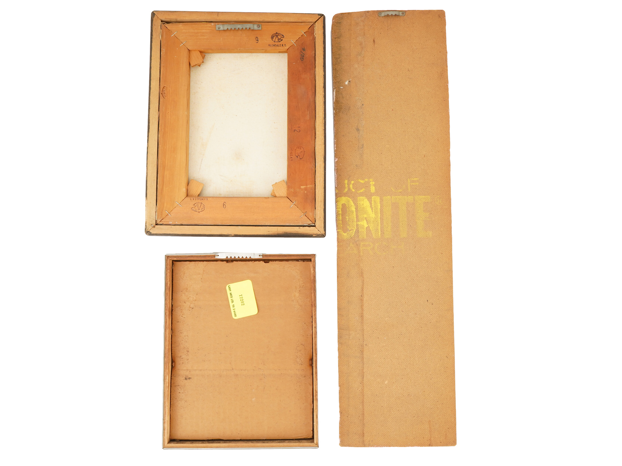 GROUP OF THREE PAINTINGS IN MIXED MEDIA BY JACK TYLER PIC-7