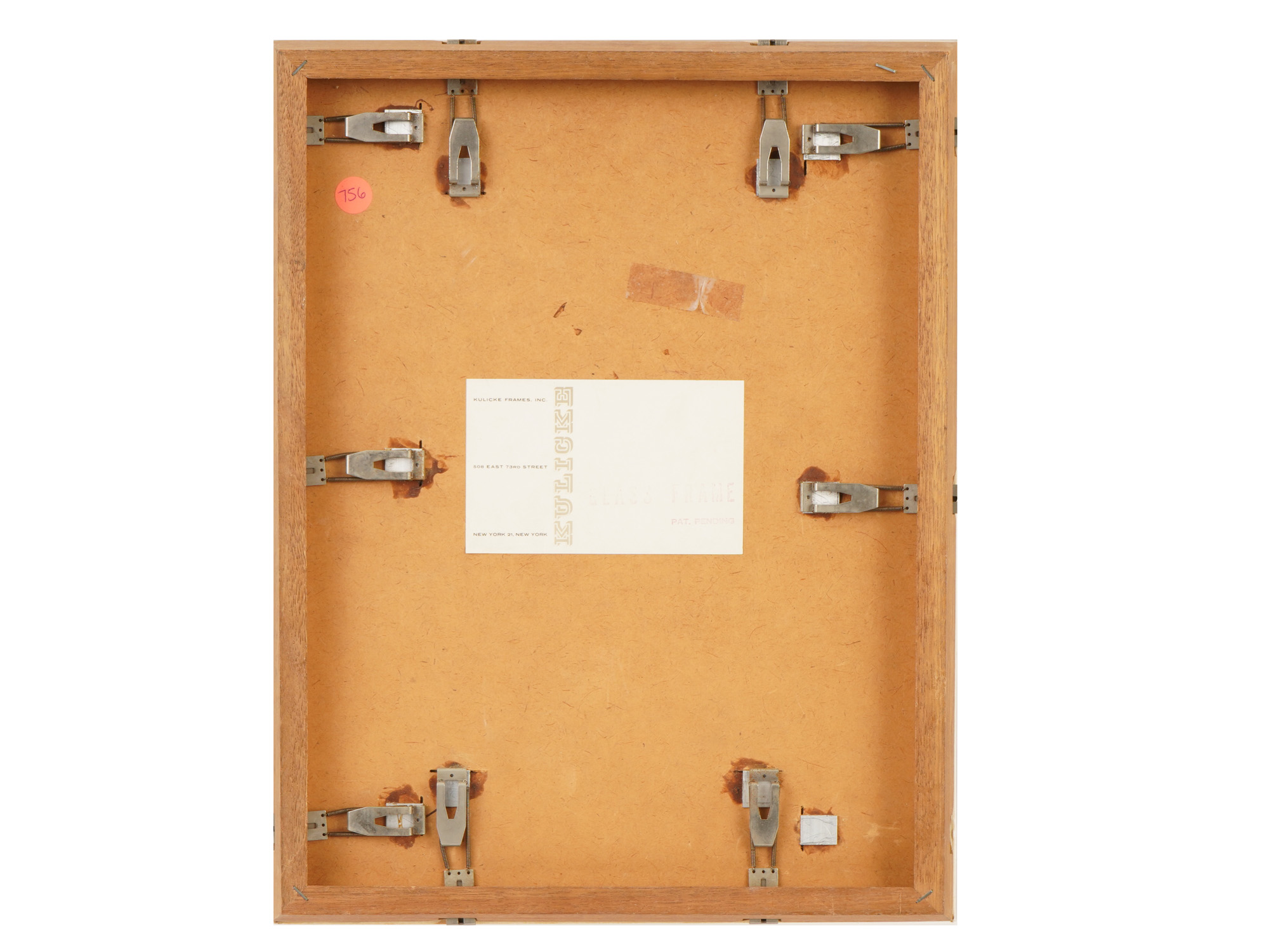 SIGNED JAMES HARVEY VINTAGE CHARCOAL PAINTING ON PAPER PIC-4