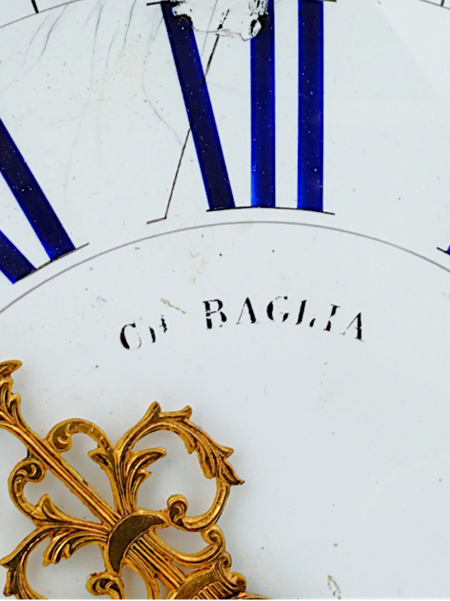 FRENCH LOUIS XVI MANNER GILT BRONZE MANTEL CLOCK PIC-8