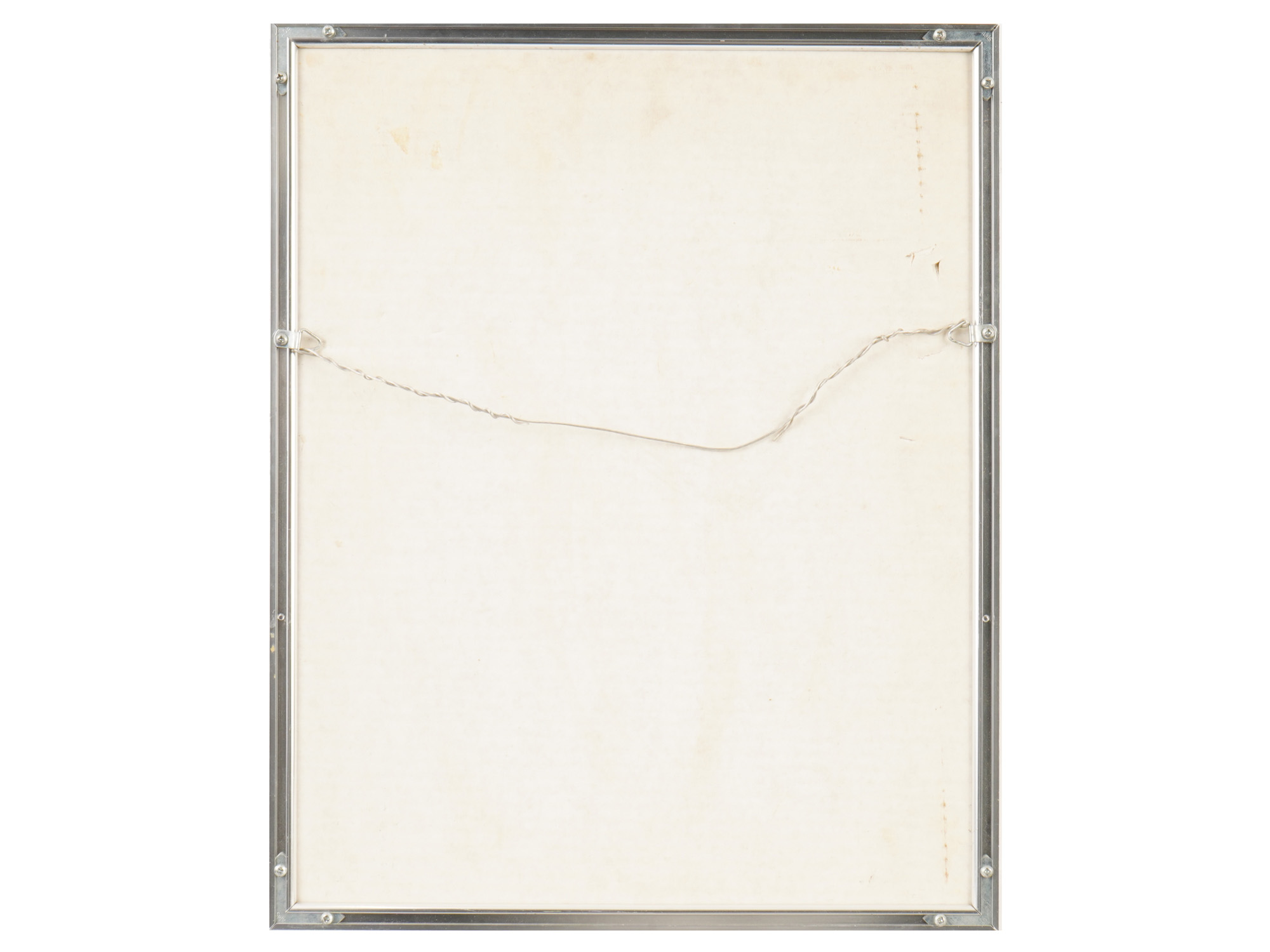 MODERNIST NUDE MIXED MEDIA PAINTING SIGNED BY ARTIST PIC-3