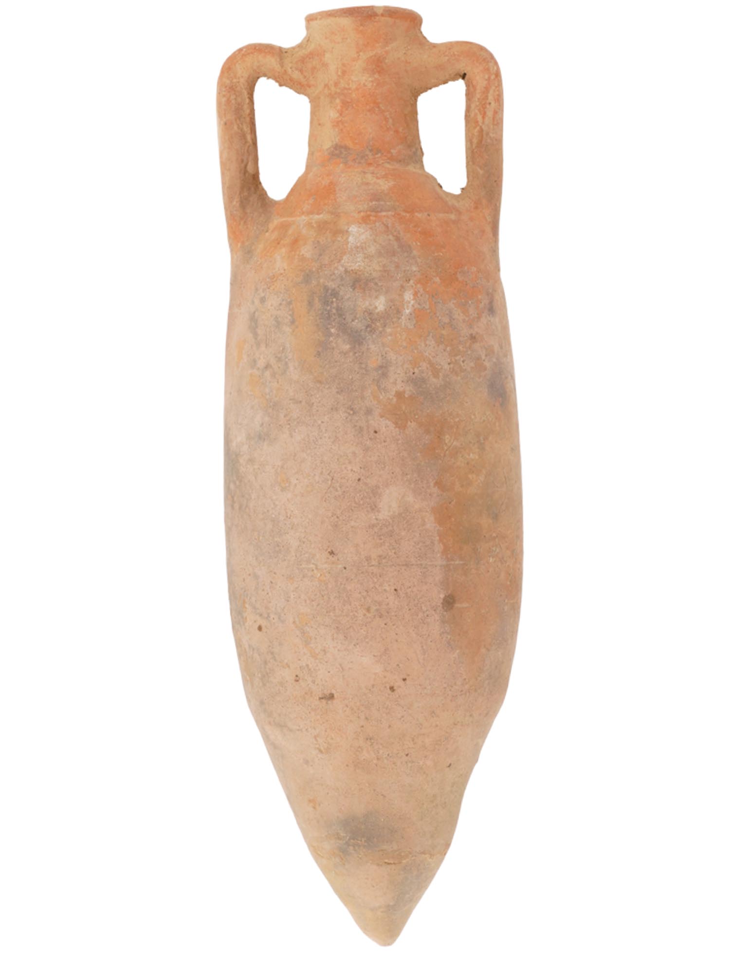 ANCIENT ROMAN TERRACOTTA WINE AMPHORA 100 TO 300 AD PIC-