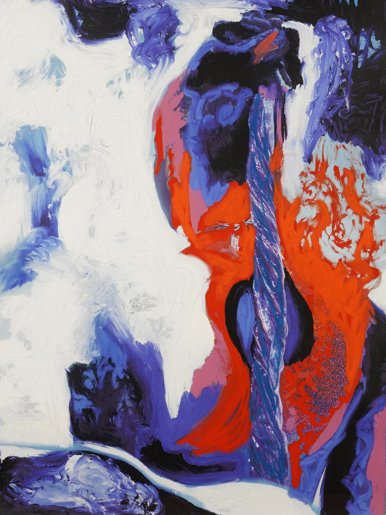 SPIRAL PARA EL CIELO BY DONNA HUANCA PAINT OVER PRINT PIC-1