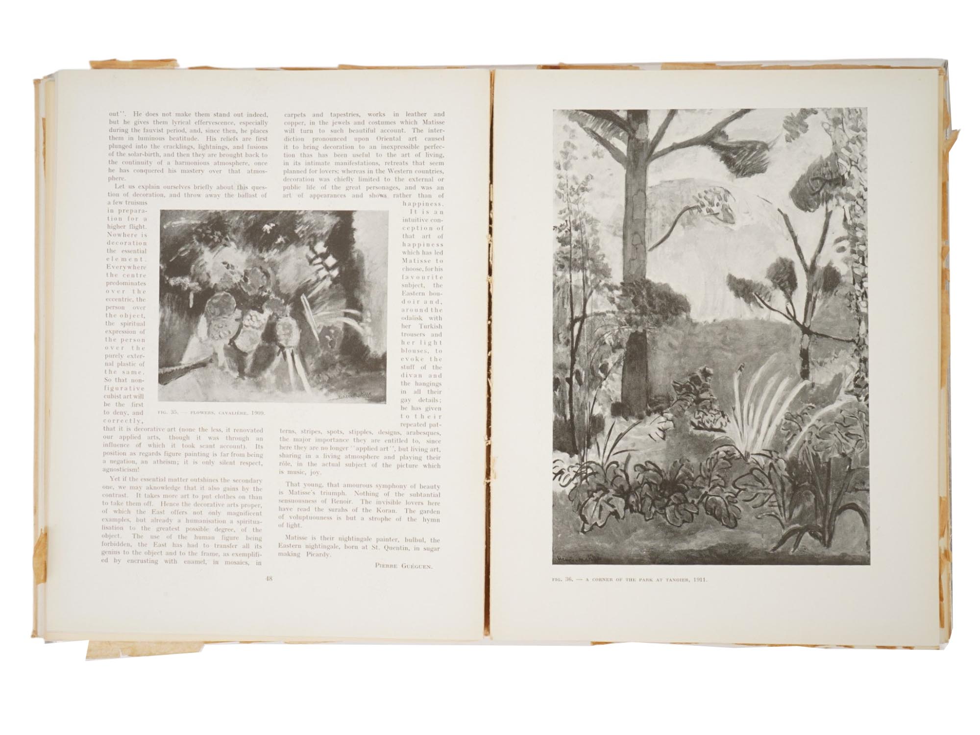 VINTAGE PAPERBACK MONOGRAPH AER BOOK HENRI MATISSE 1931 PIC-6