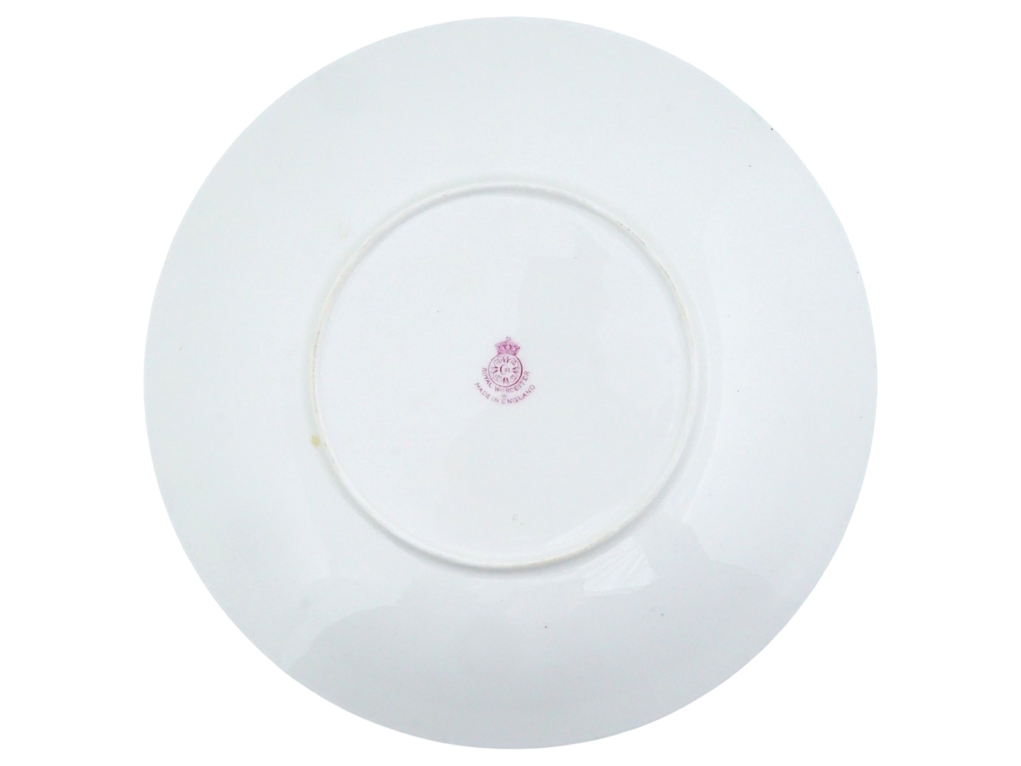 ENGLISH ROYAL WORCESTER PORCELAIN CABINET PLATE PIC-3