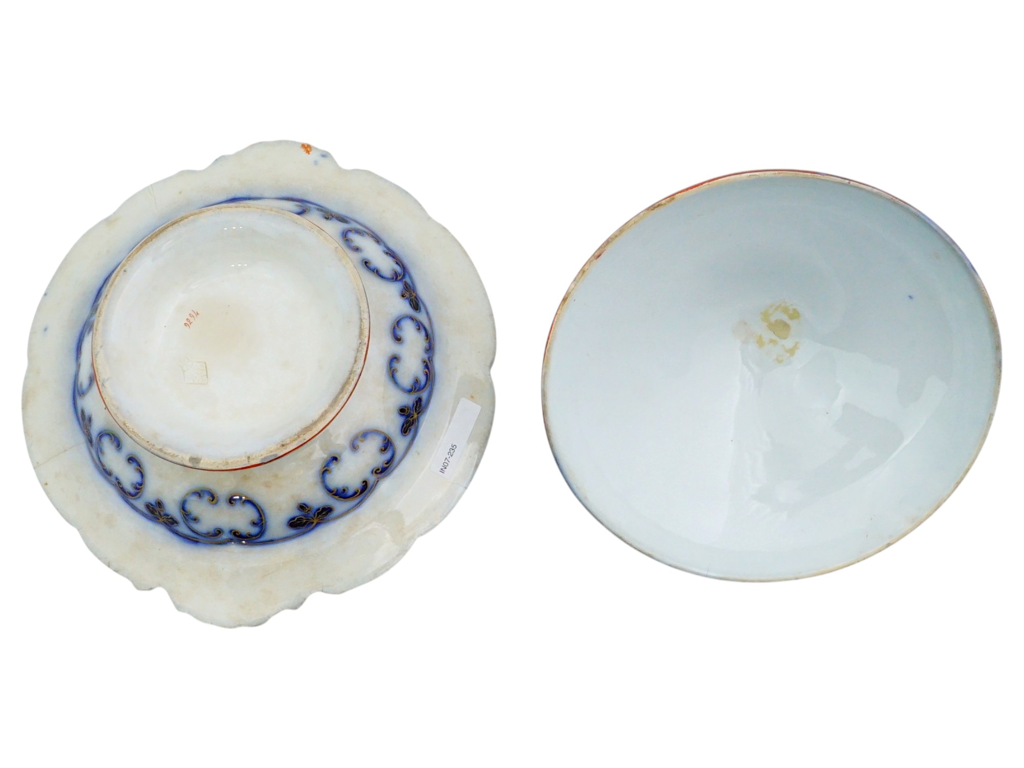 ANTIQUE VICTORIAN MINTON PORCELAIN COVERED TUREEN PIC-7