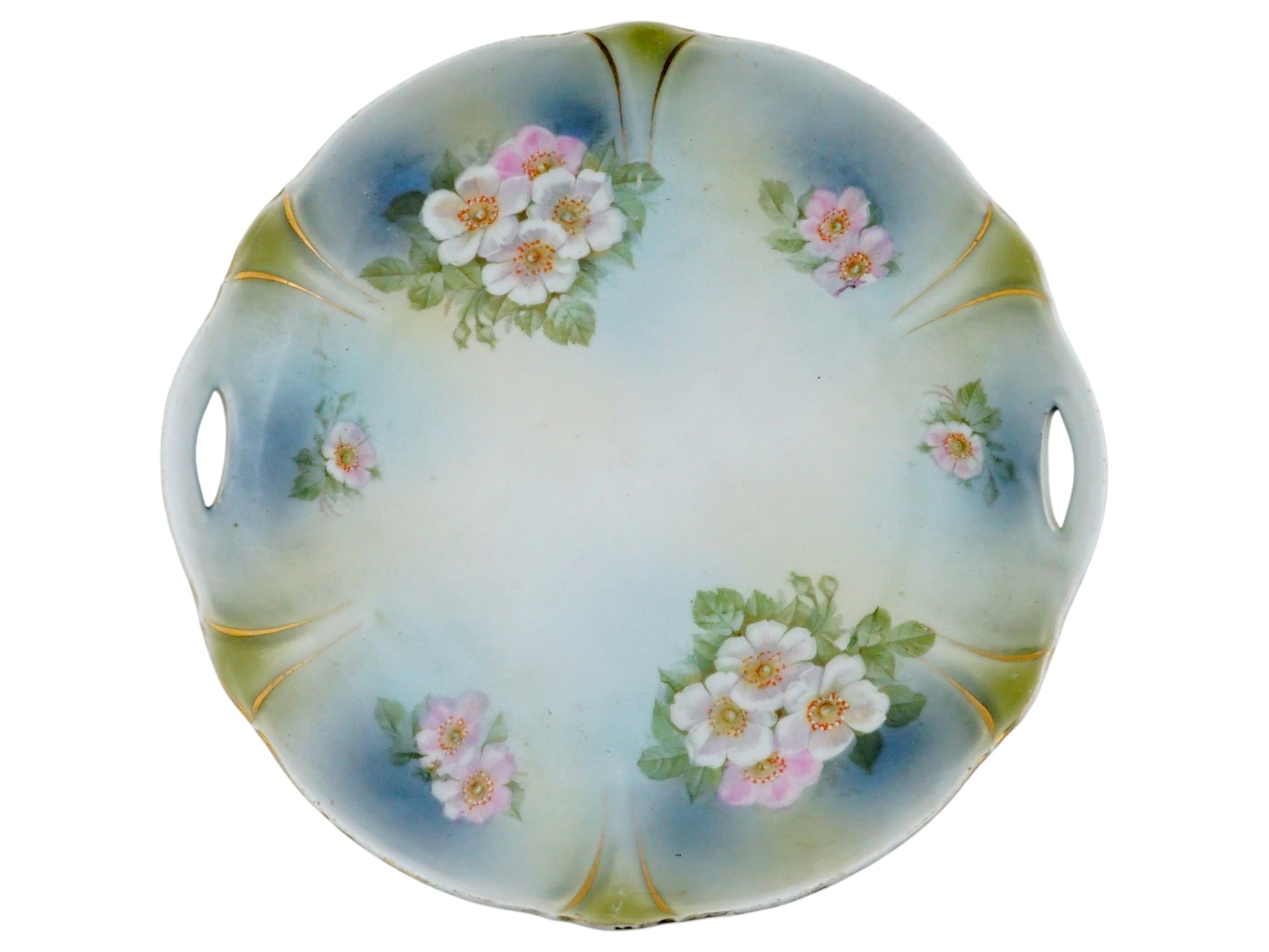 ANTIQUE GERMAN BAVARIAN PORCELAIN CABINET PLATE PIC-