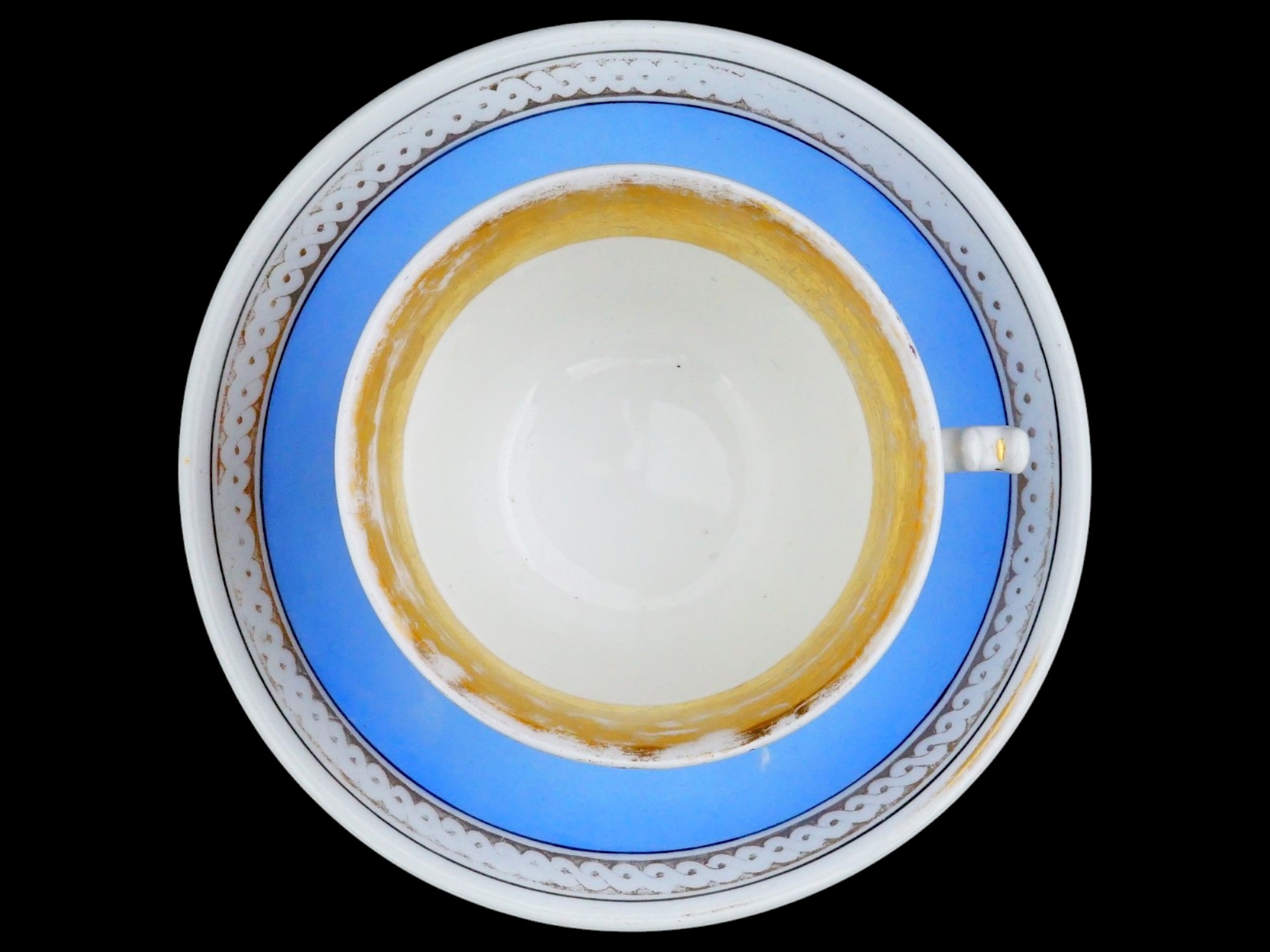 ANTIQUE PORCELAIN TEA CUP SET BY CARL TIELSСH ALTWASSER PIC-6