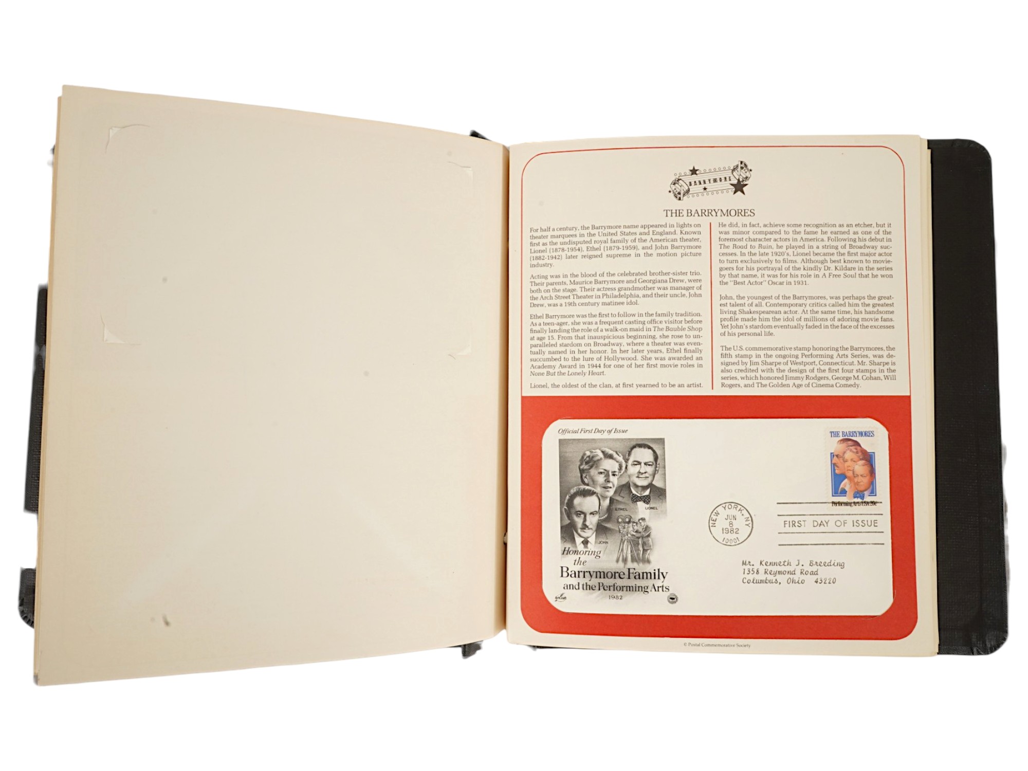 POSTAL COMMEMORATIVE SOCIETY US FIRST DAY COVERS ALBUM PIC-2