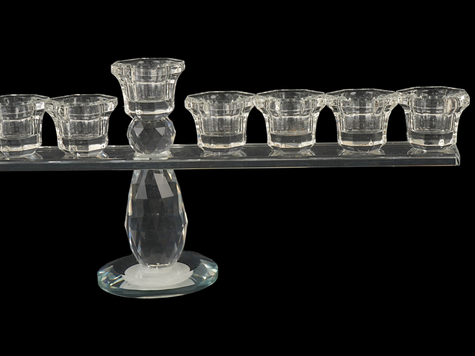 CONTEMPORARY HANUKKAH MENORAH CANDLEHOLDER PIC-7