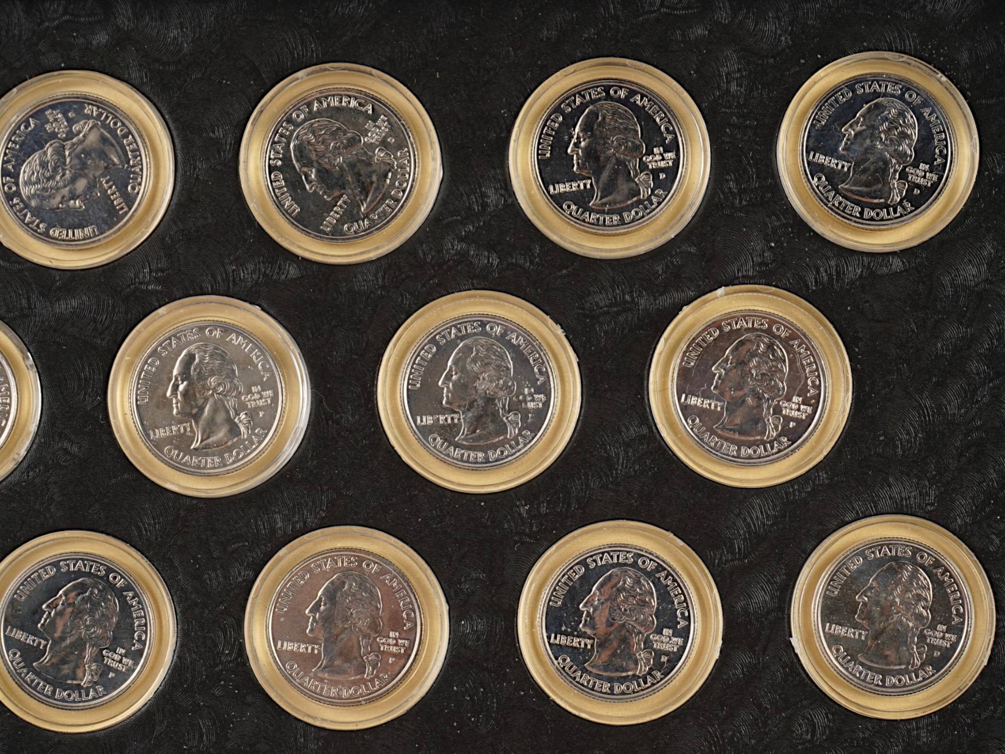 2002 US STATES QUARTER DOLLAR COINS COLLECTION PIC-5