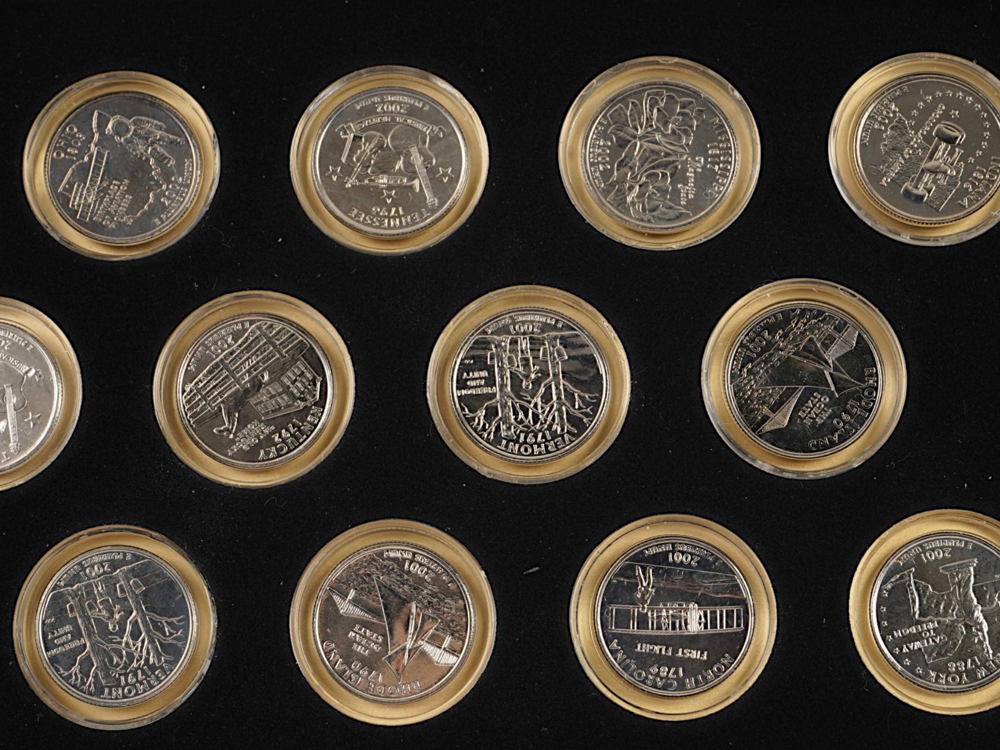 2002 US STATES QUARTER DOLLAR COINS COLLECTION PIC-6