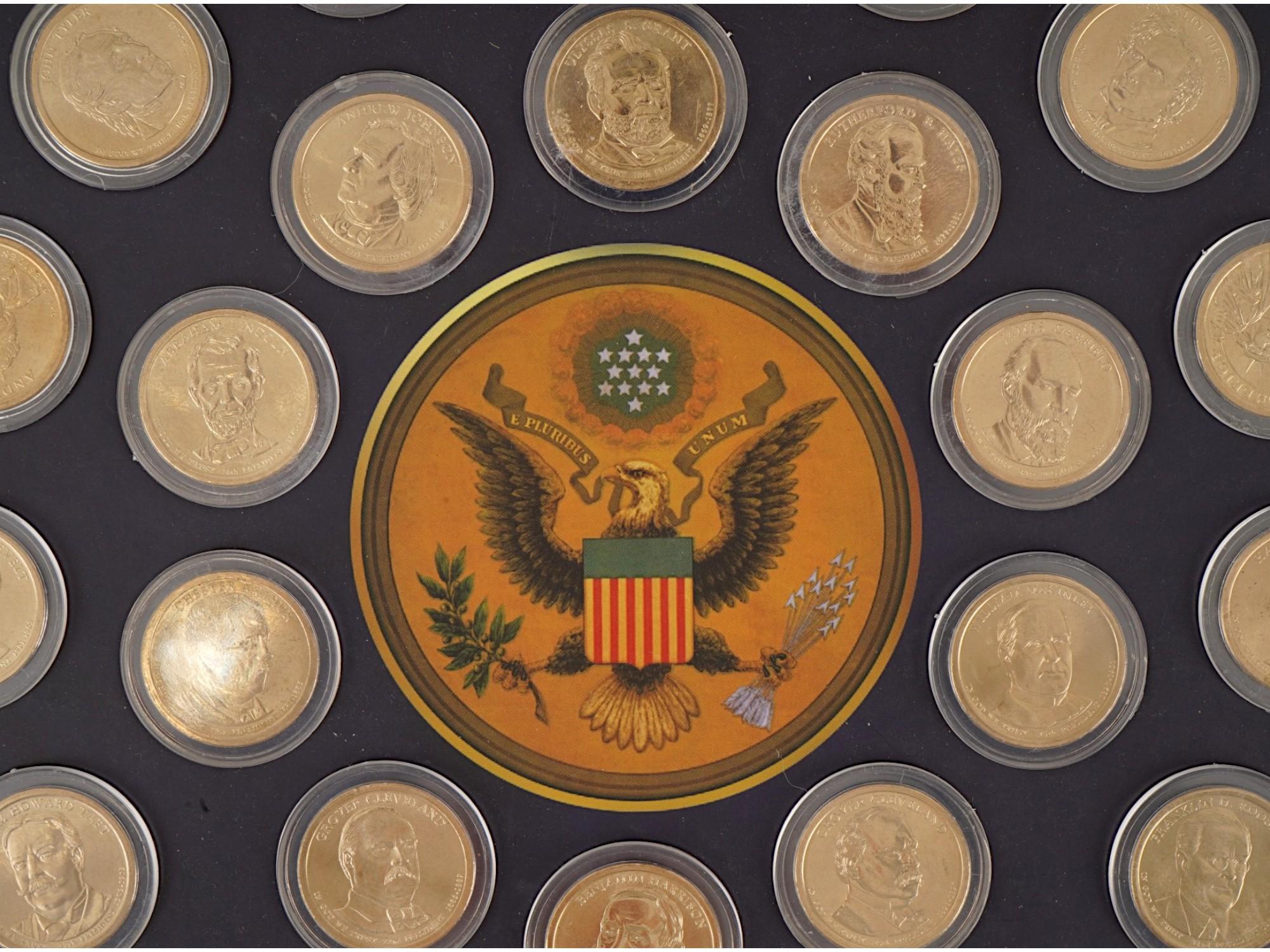 US MINT PRESIDENTIAL COLLECTION ONE DOLLAR COIN SET PIC-5