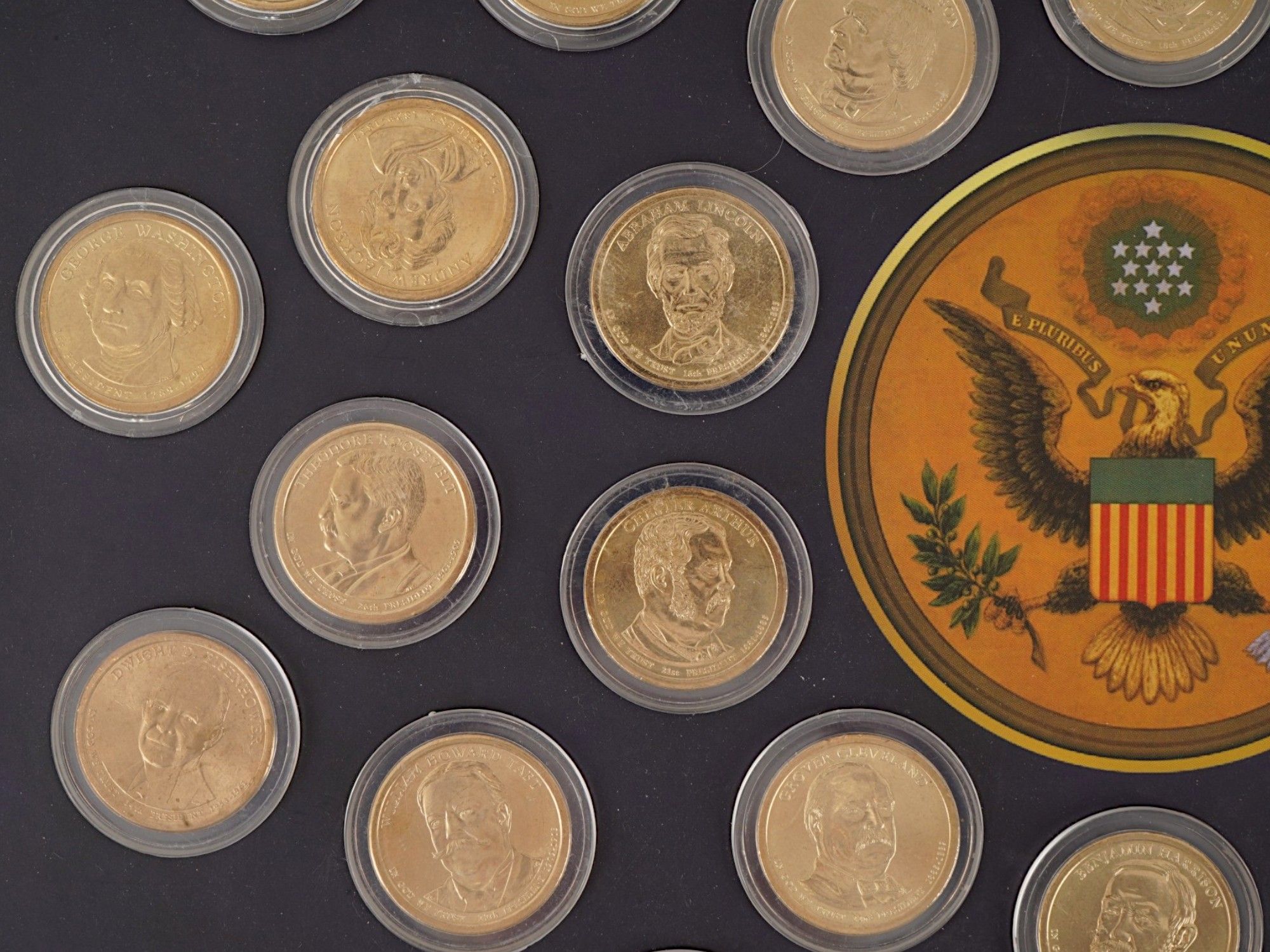 US MINT PRESIDENTIAL COLLECTION ONE DOLLAR COIN SET PIC-4