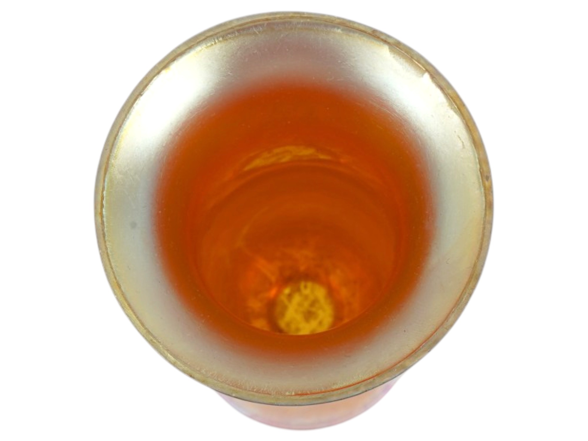 ART NOUVEAU TIFFANY STYLE FAVRILE GLASS VASE PIC-4