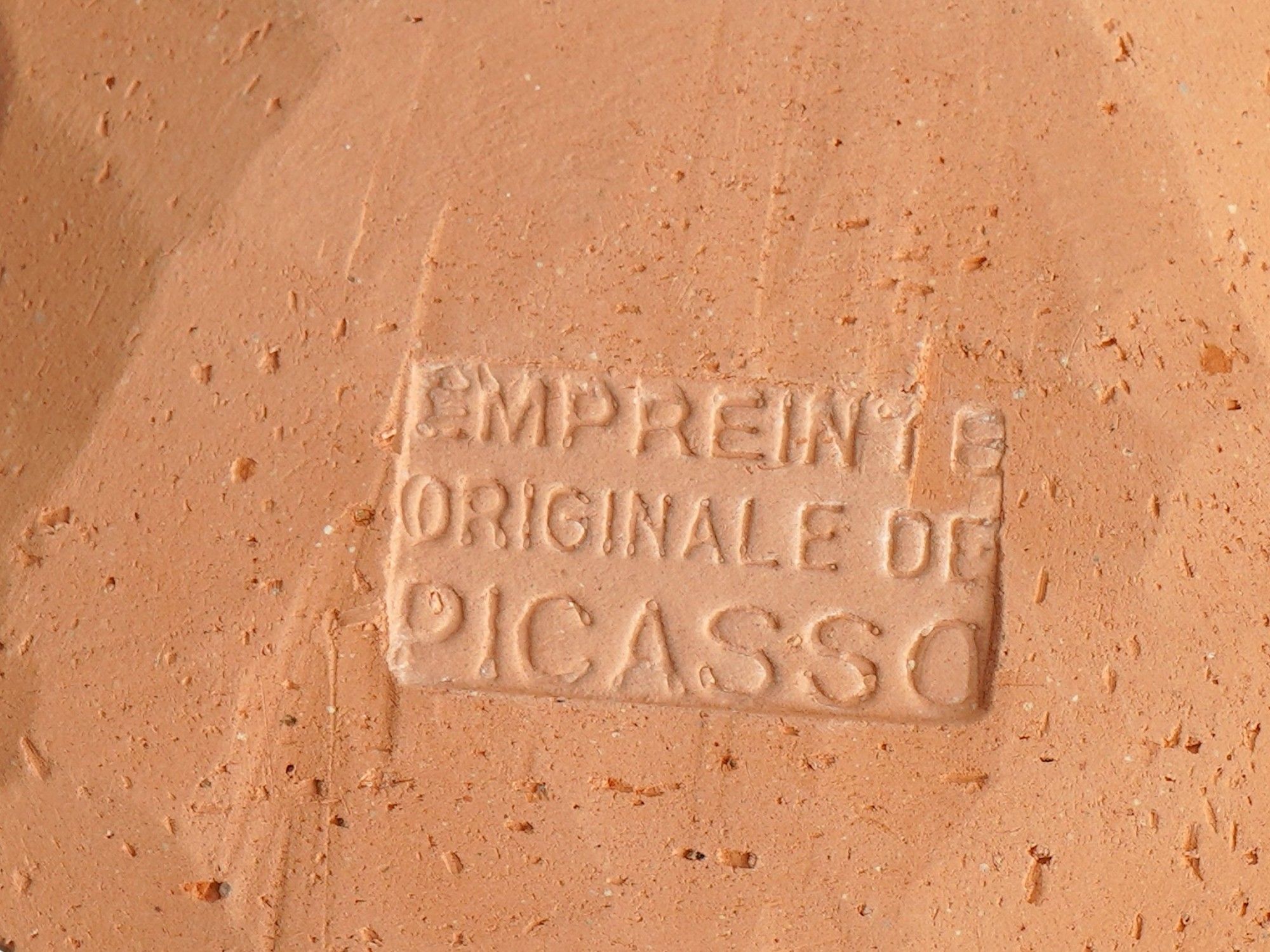 PABLO PICASSO GALERIE MADOURA CERAMIC MEDALLION PIC-2