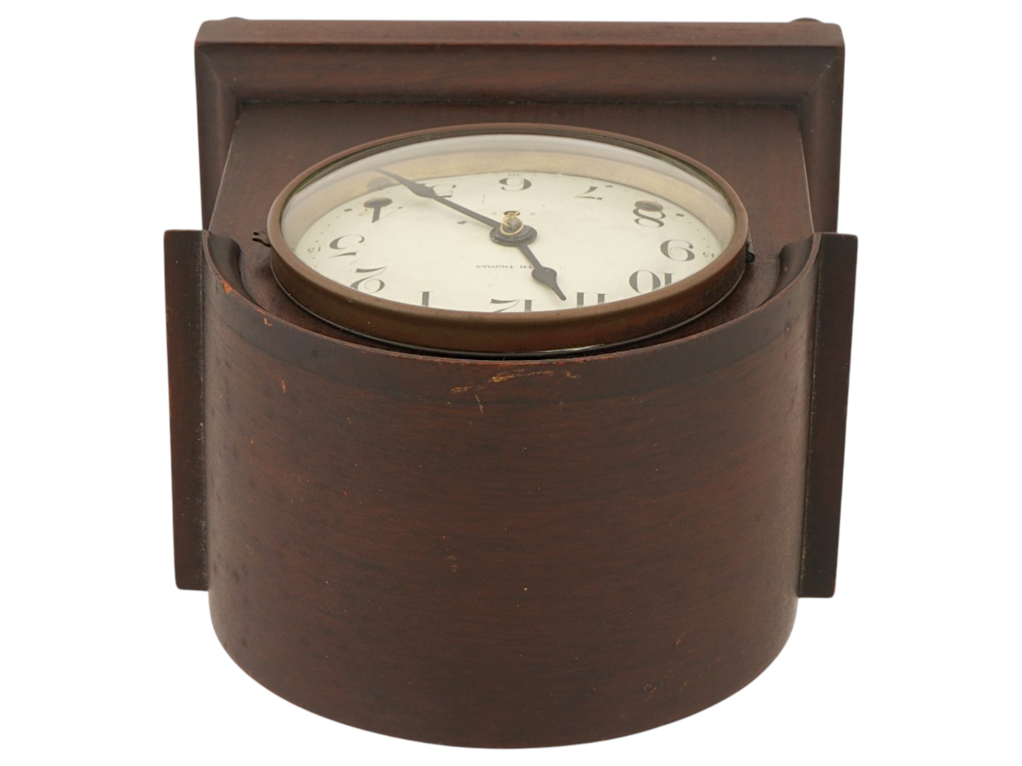 ANTIQUE AMERICAN SETH THOMAS MECHANICAL MANTEL CLOCK PIC-7