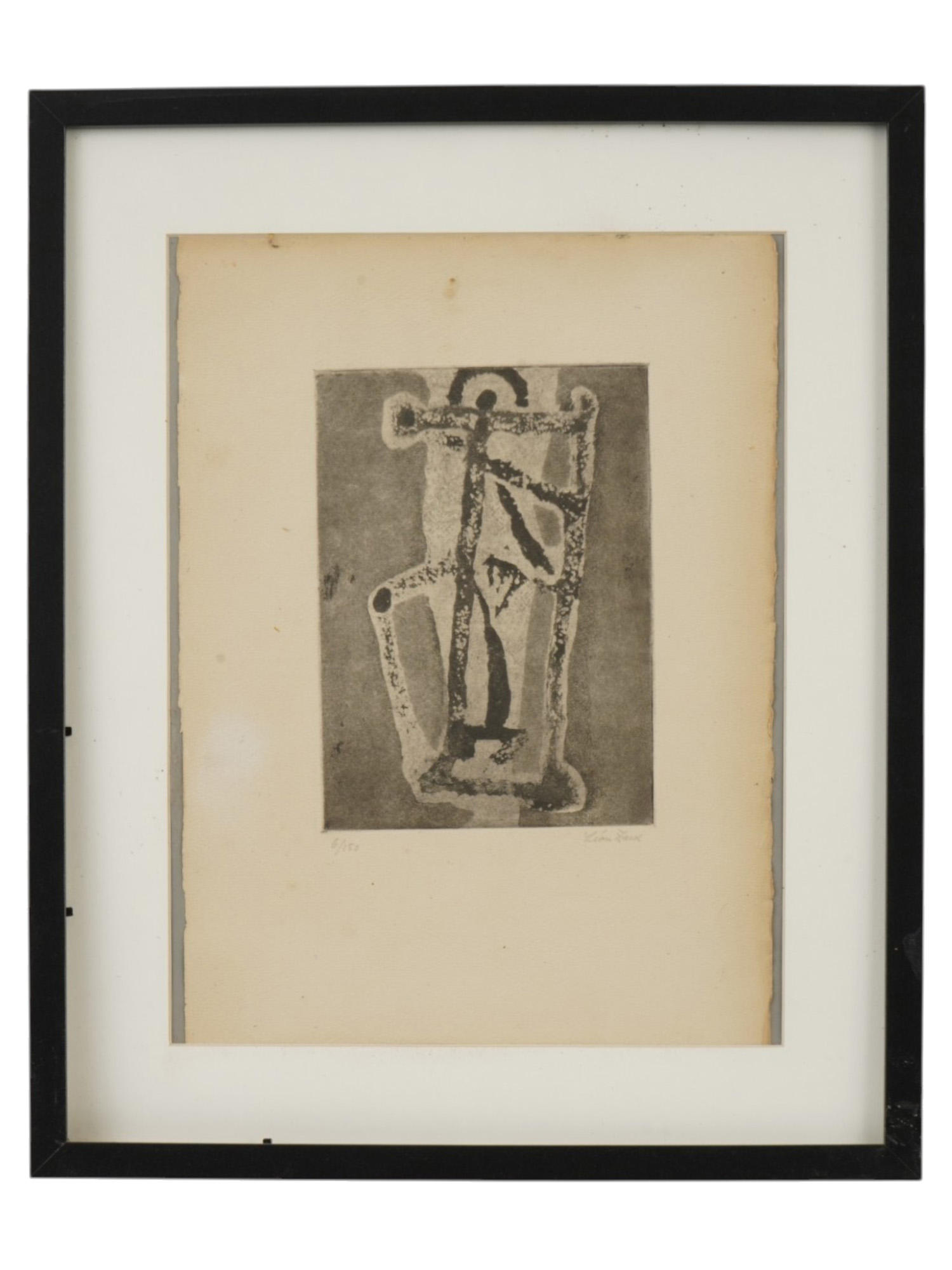 LEON ZACK RUSSIAN LIMITED EDITION ABSTRACT LITHOGRAPH PIC-