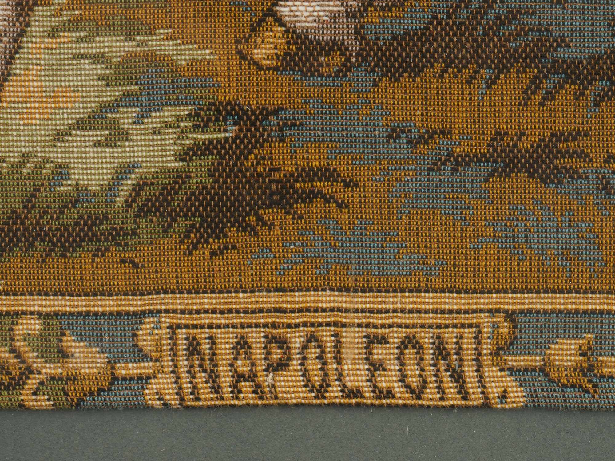 VINTAGE FRENCH EMBROIDERED TAPESTRY W NAPOLEON PIC-2