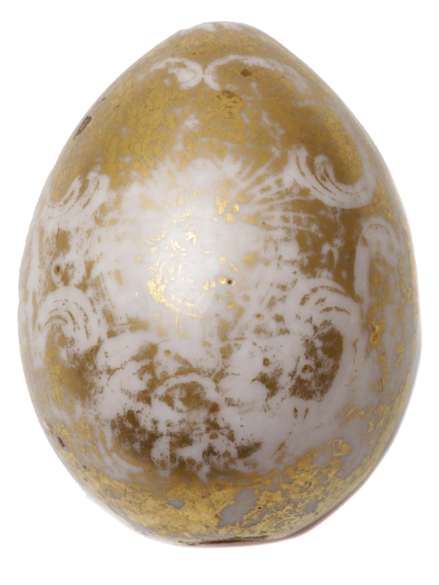 AN ANTIQUE RUSSIAN IMPERIAL PORCELAIN EASTER EGG PIC-4