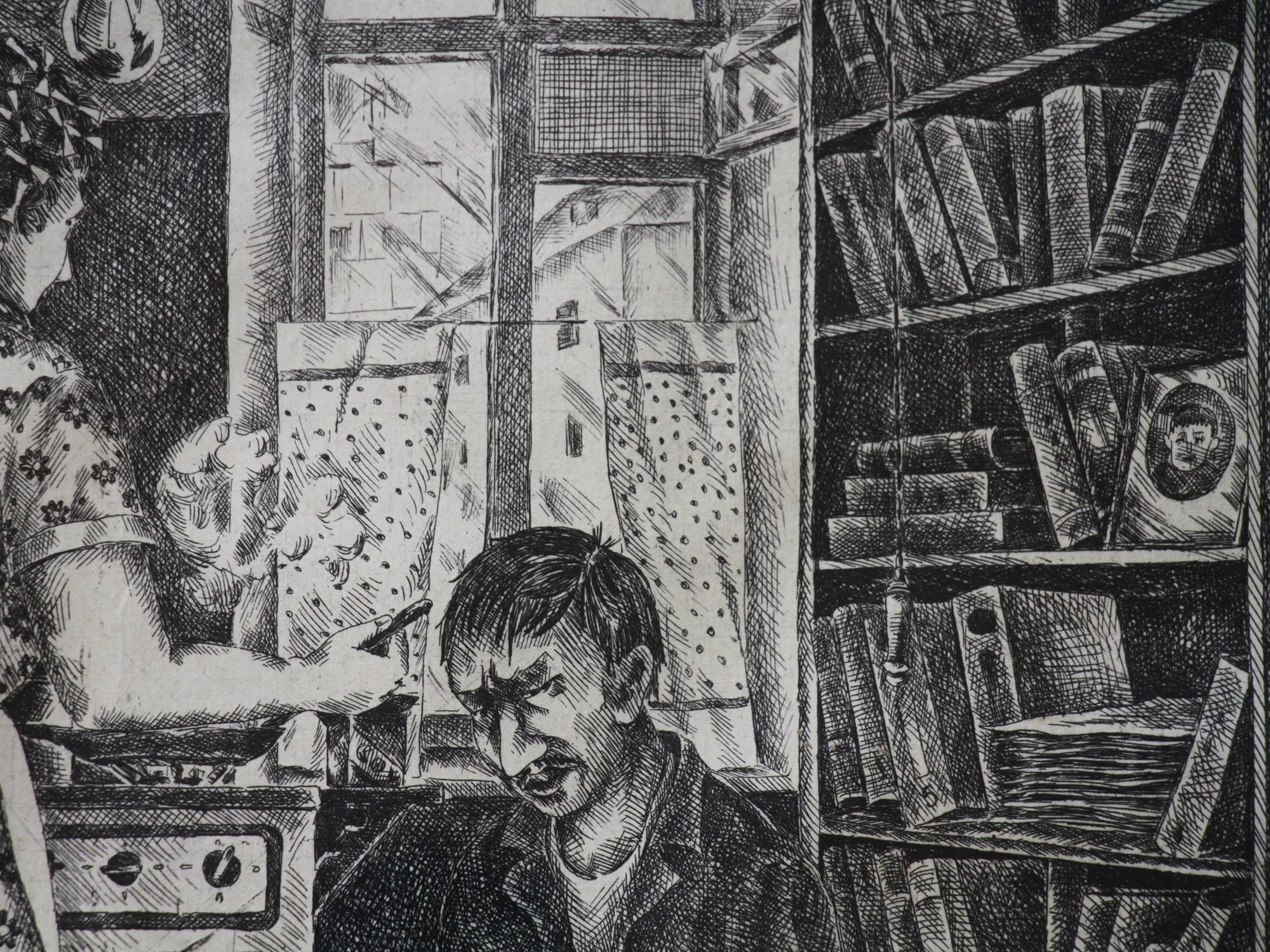 RUSSIAN ETCHING LIFE IS GOOD BY ALEXANDER KALUGIN PIC-3