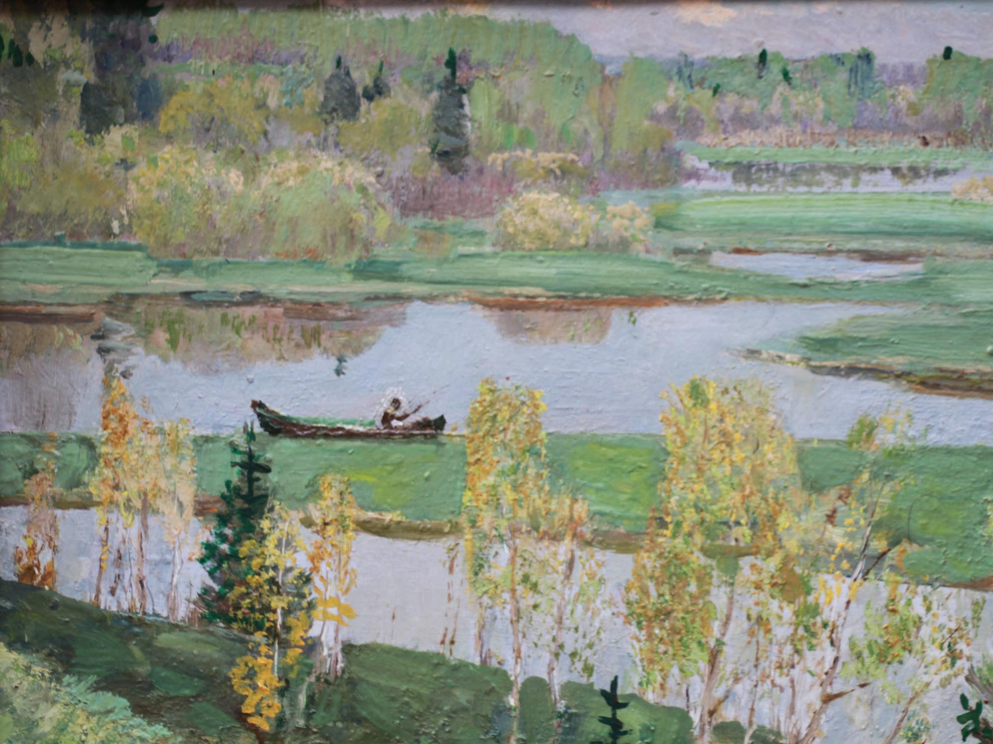 A RUSSIAN OIL PAINTING BY MIKHAIL NESTEROV PIC-1