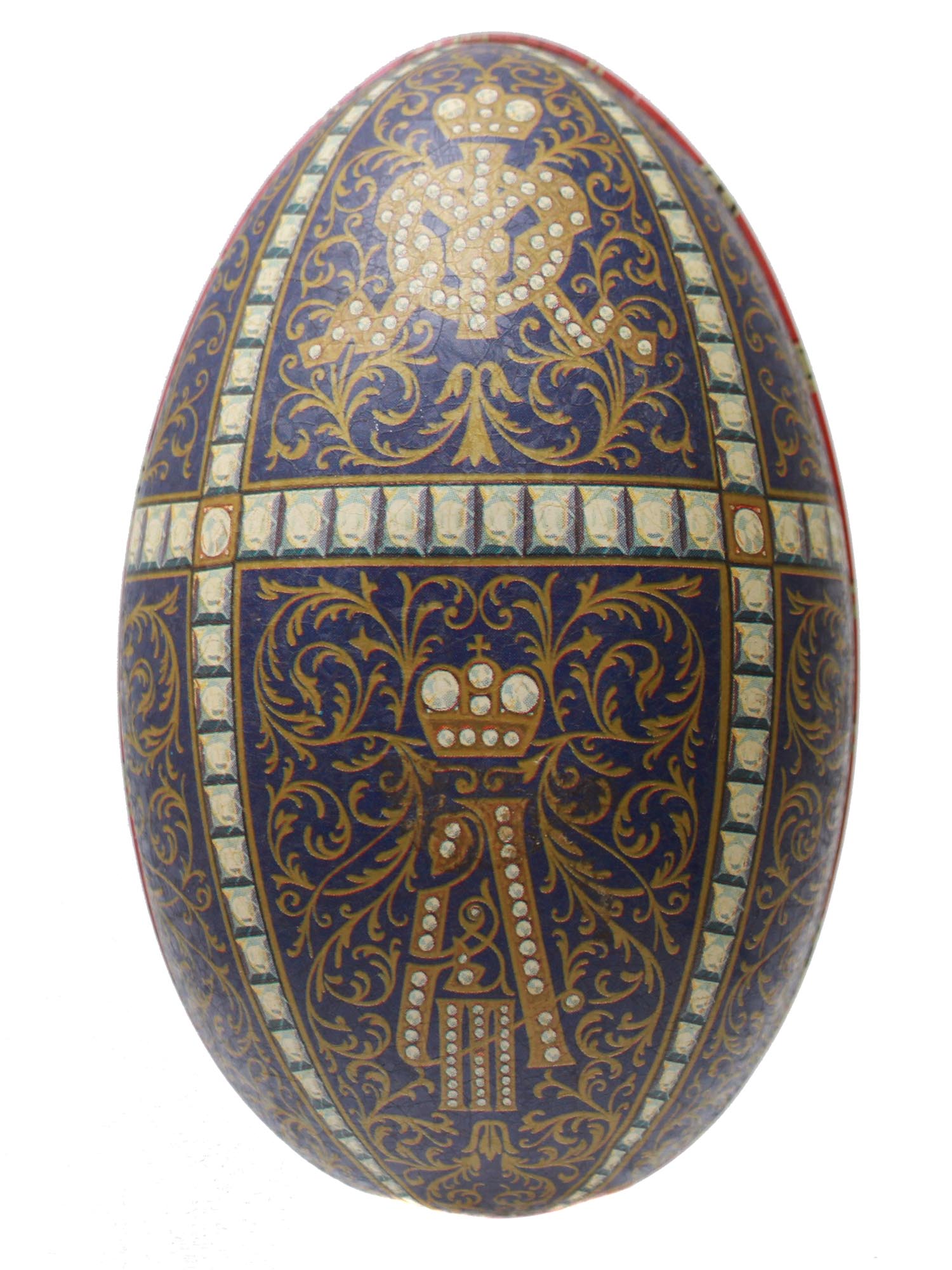 RUSSIAN ROYAL EGG MONOGRAM OF TSAR ALEXANDER III PIC-0