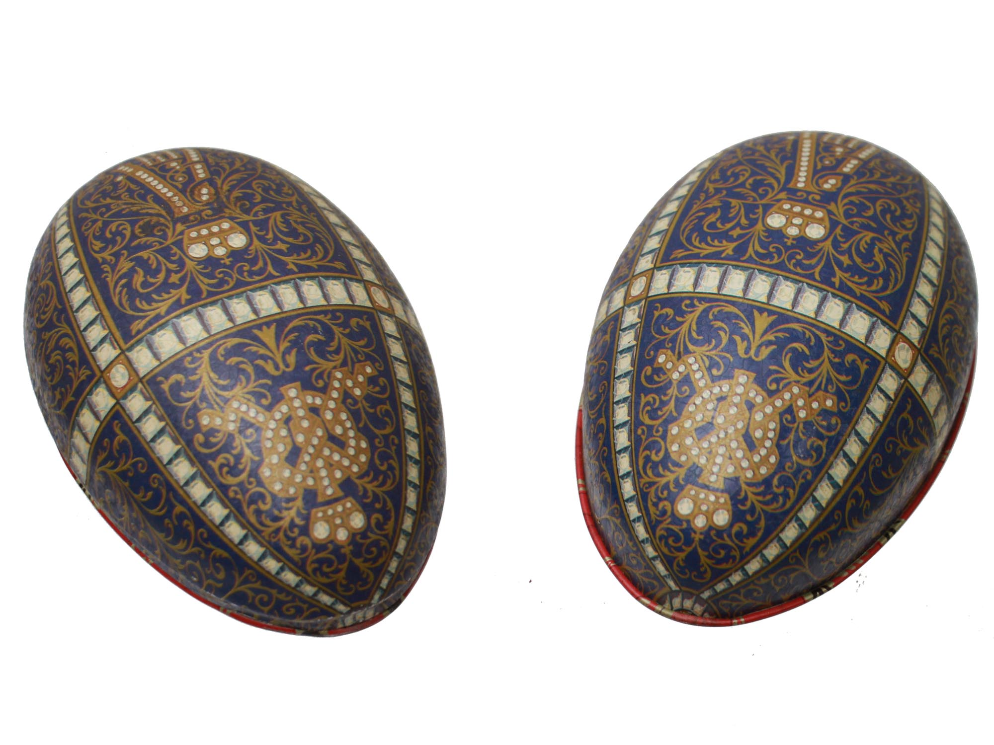 RUSSIAN ROYAL EGG MONOGRAM OF TSAR ALEXANDER III PIC-5