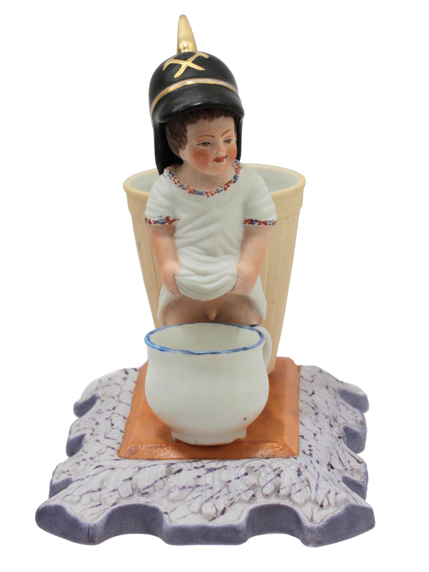 A VINTAGE DMITROV PORCELAIN FACTORY FIGURINE PIC-4