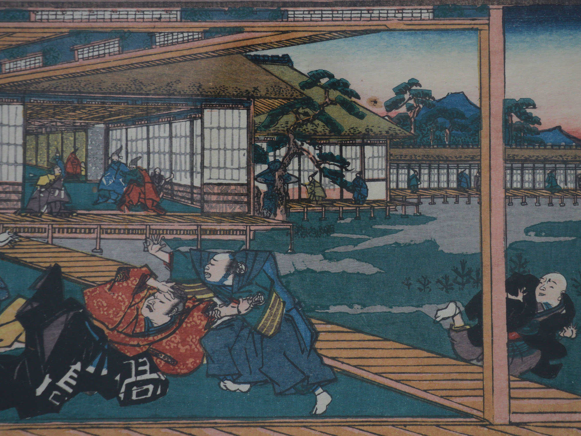 AN ANTIQUE JAPANESE WOODBLOCK KUNITERU KUNISADA PIC-8