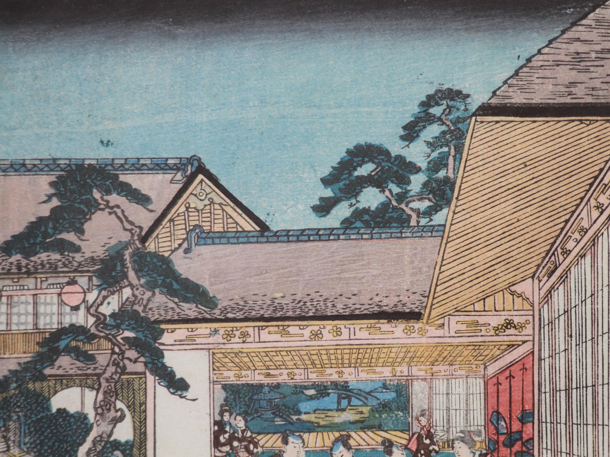 AN ANTIQUE JAPANESE WOODBLOCK PRINT BY KUNITERU PIC-4