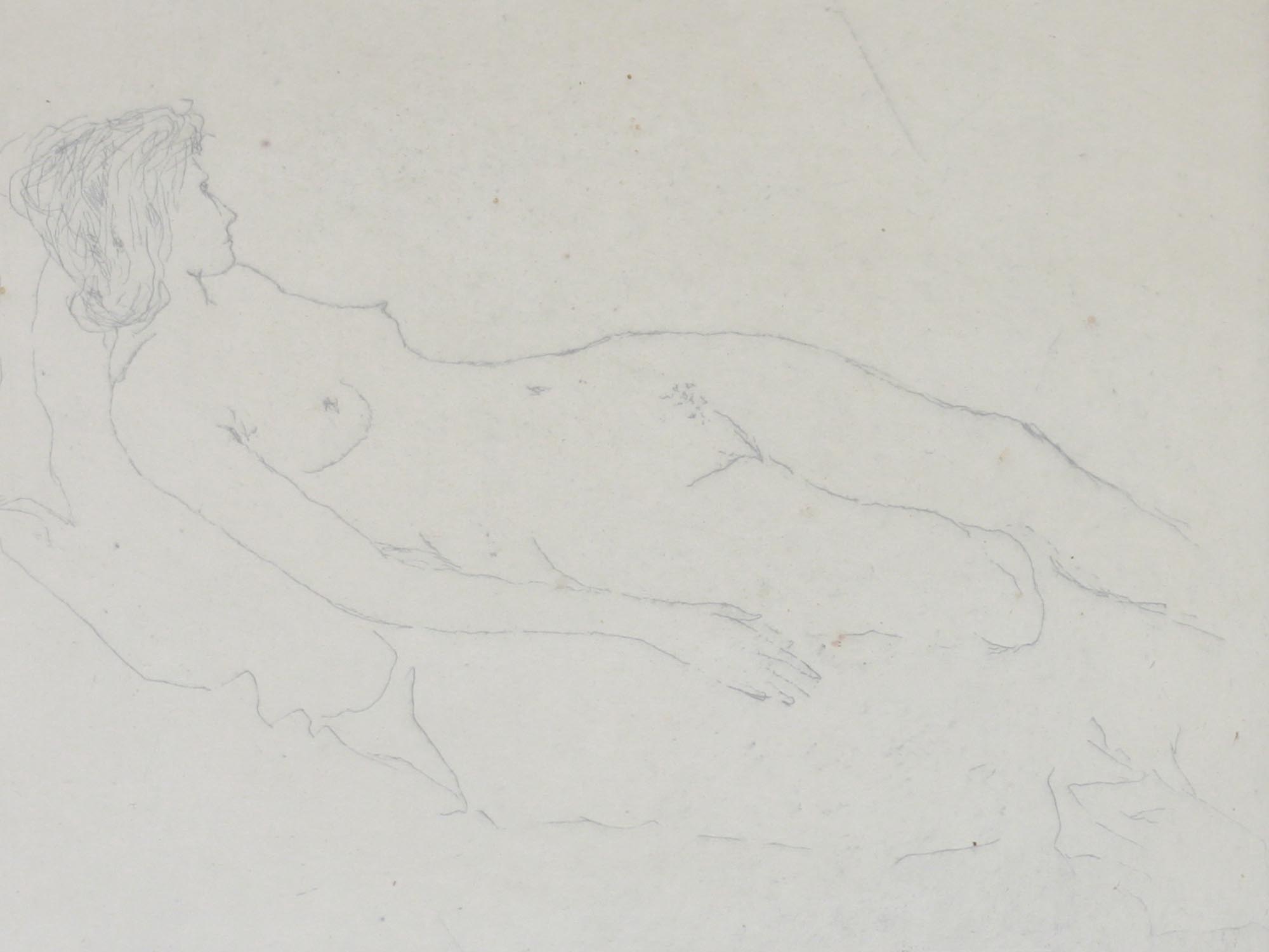 AN AMERICAN ETCHING NUDE BY GORDON COOK PIC-1